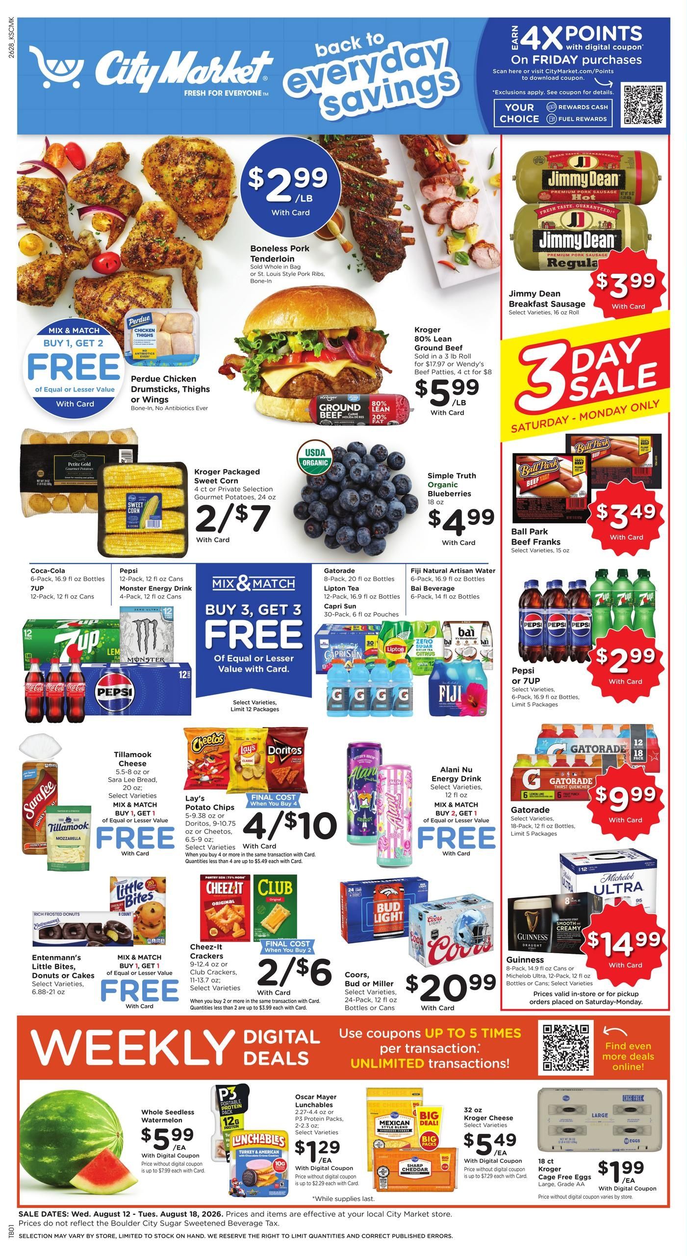 City Market Weekly Ad August 12 - 18, 2026