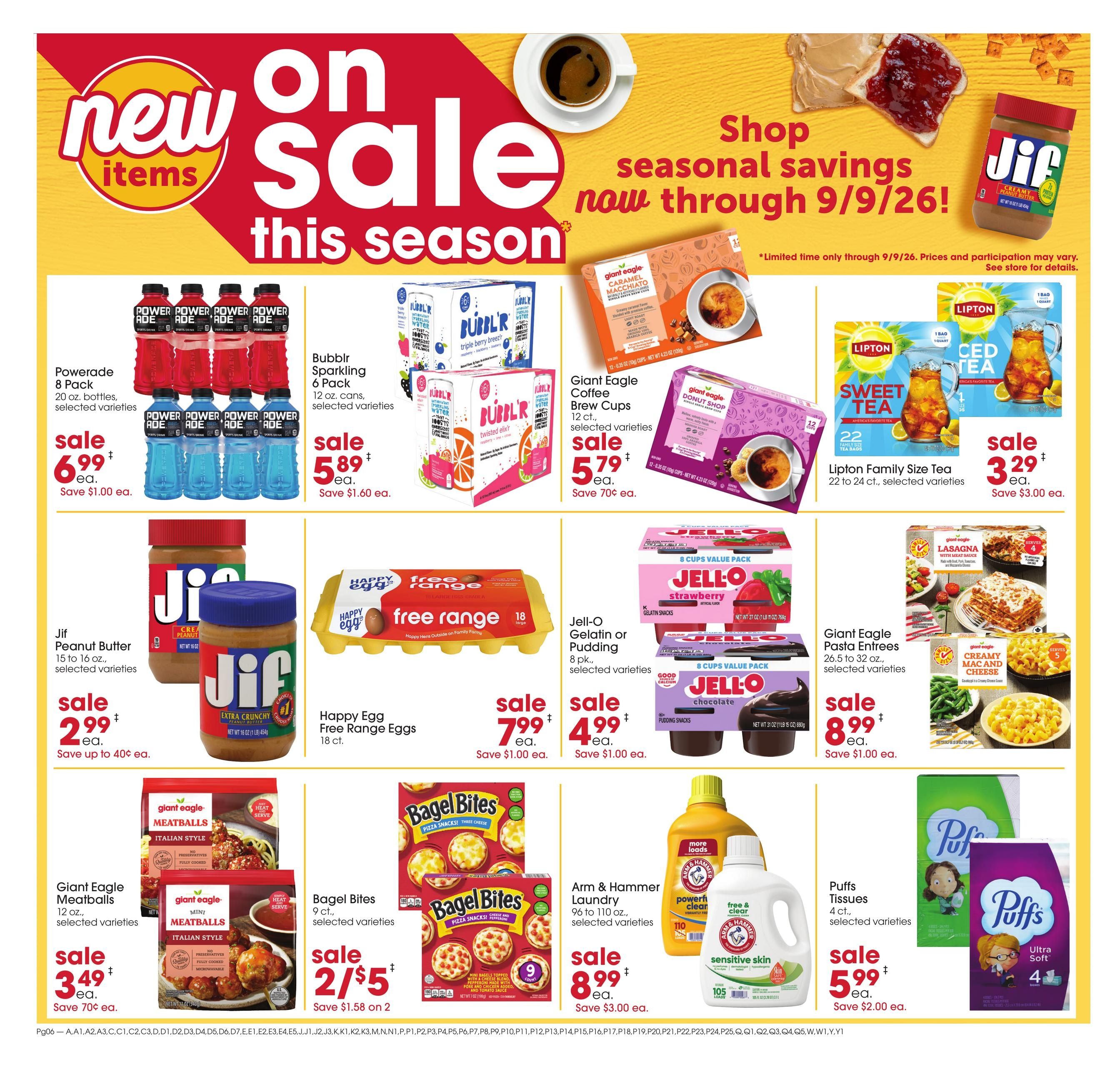 Giant Eagle (Hagerstown–Martinsburg Area, MD–WV) Weekly Ad August 13 - 19, 2026