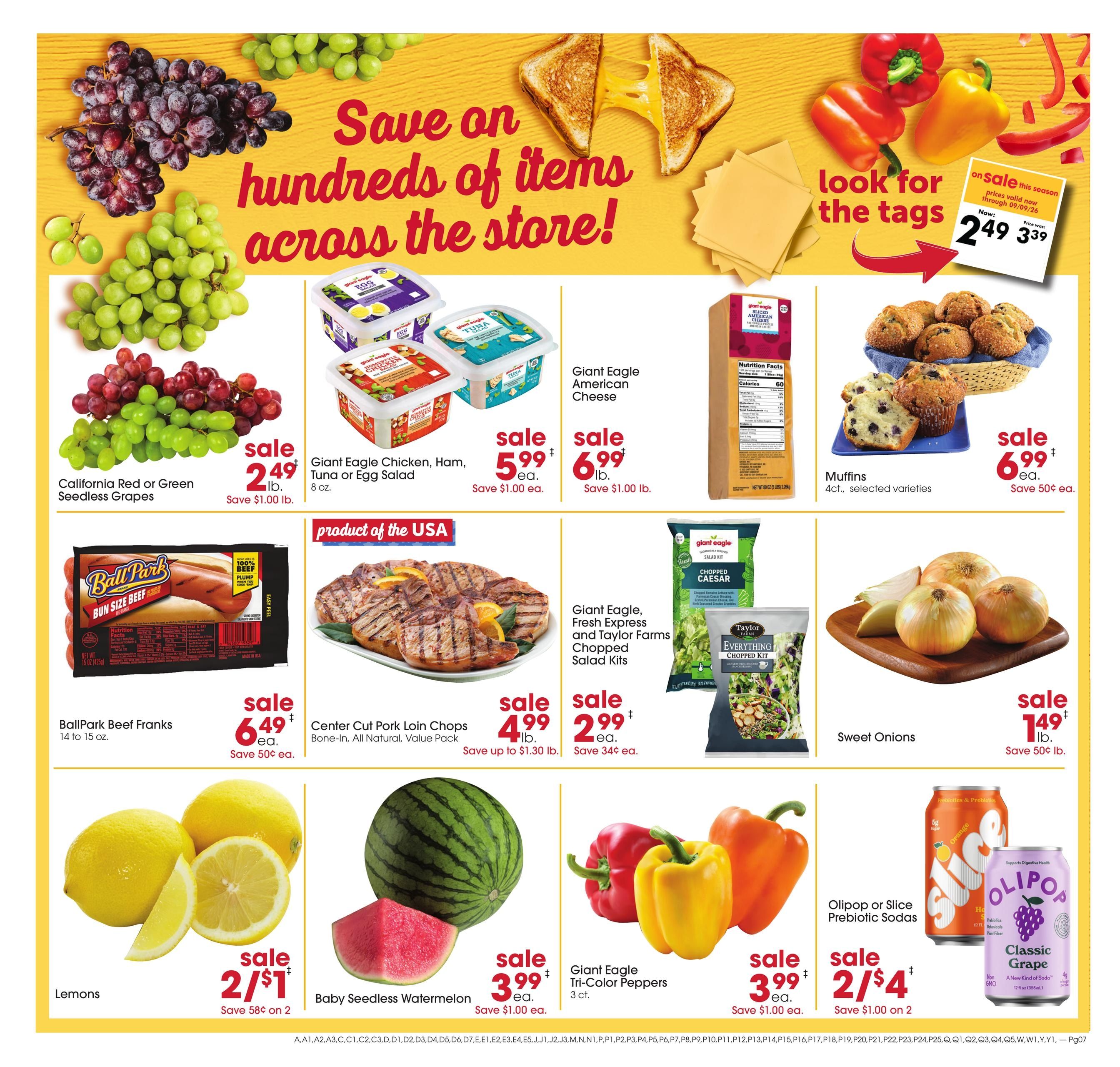 Giant Eagle (Hagerstown–Martinsburg Area, MD–WV) Weekly Ad August 13 - 19, 2026