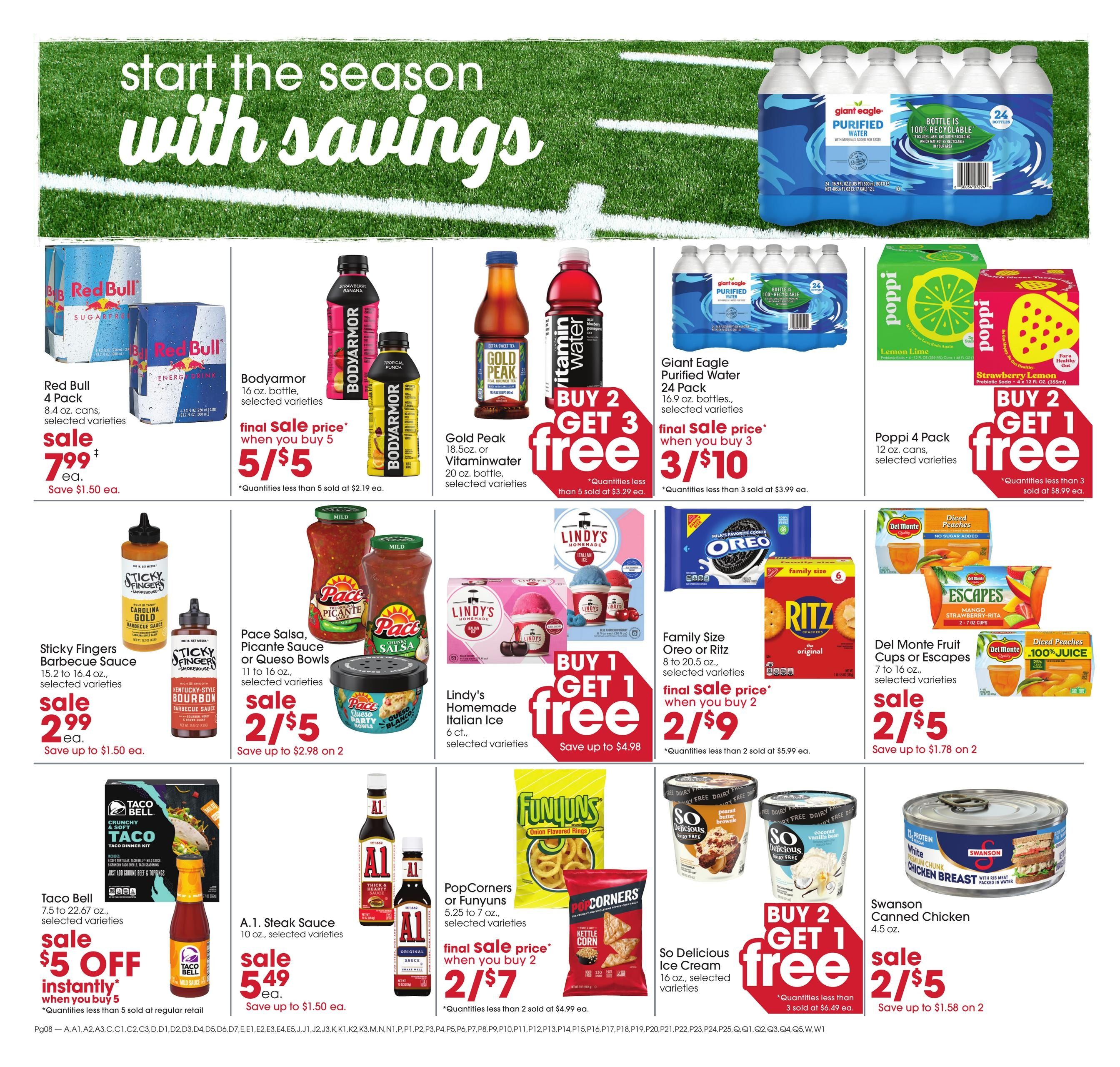 Giant Eagle (Hagerstown–Martinsburg Area, MD–WV) Weekly Ad August 13 - 19, 2026