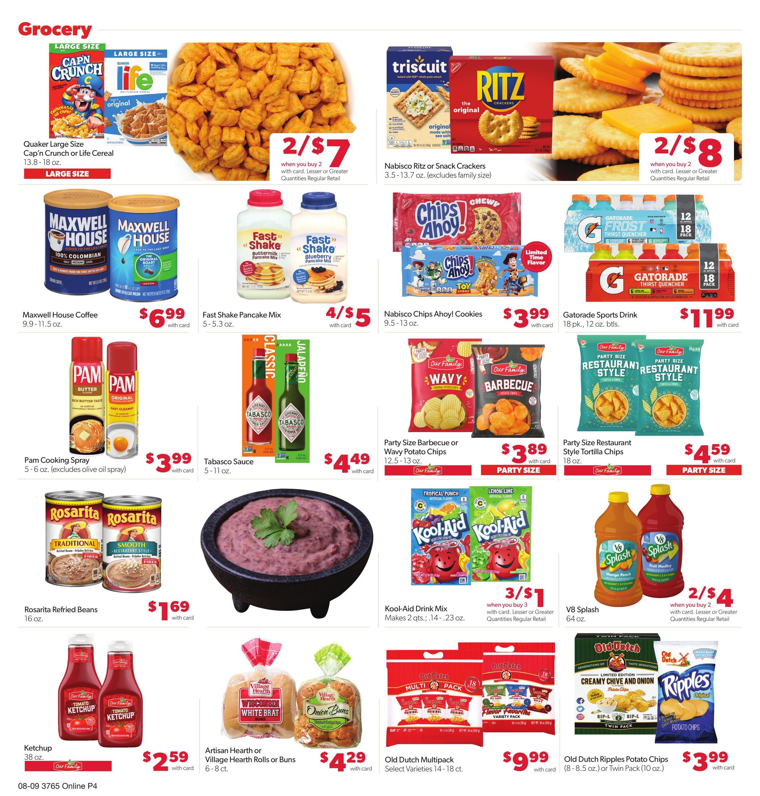 Family Fresh Weekly Ad August 9 - 15, 2026