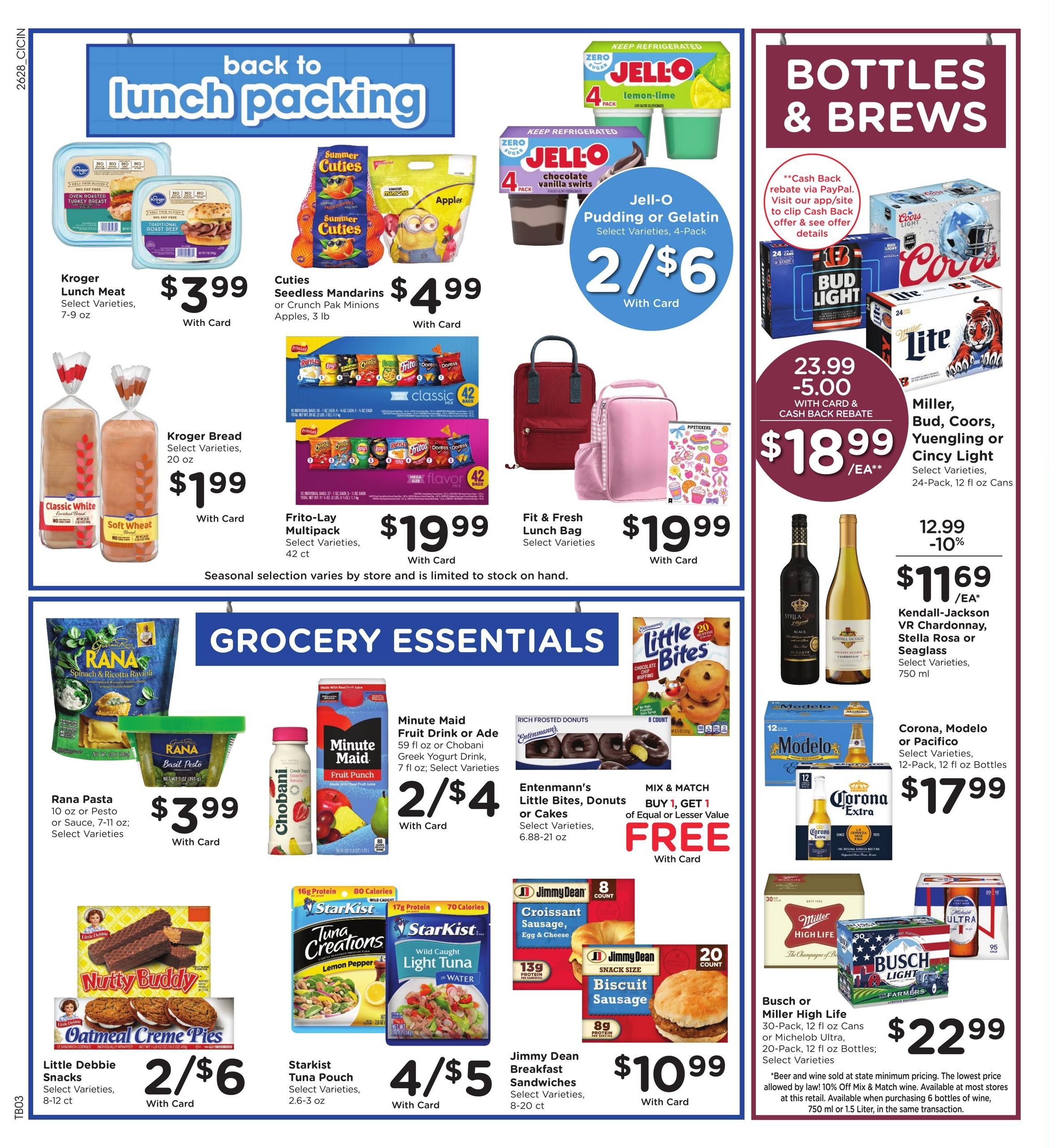 Kroger (Dayton Area, OH) Weekly Ad August 12 - 18, 2026