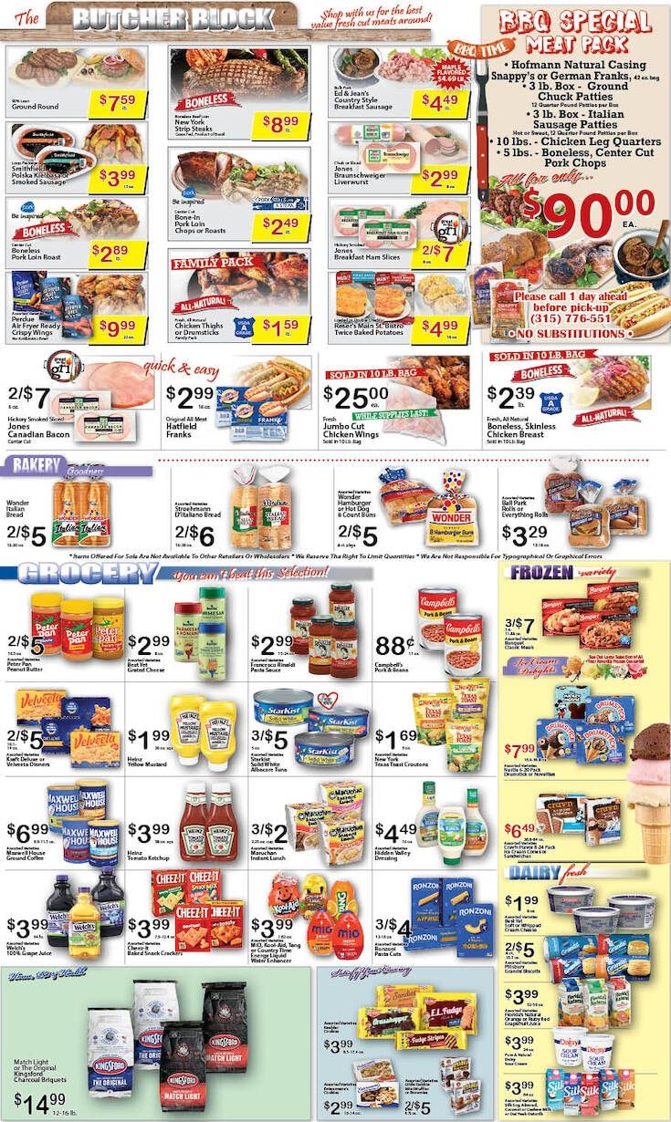 Ed and Jean's Market Weekly Ad August 9 - 15, 2026