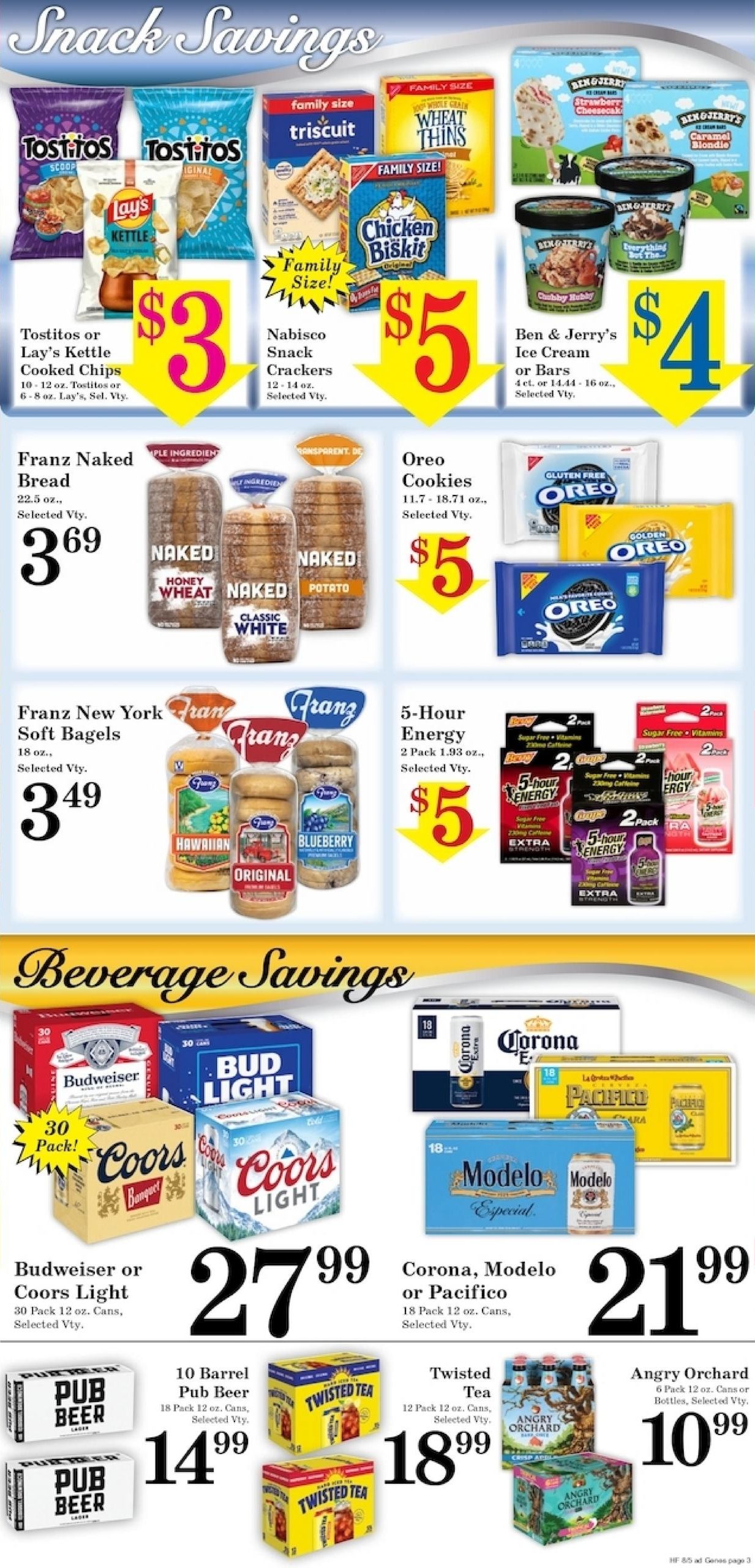 Harvest Foods (Okanogan Area, WA) Weekly Ad August 5 - 11, 2026