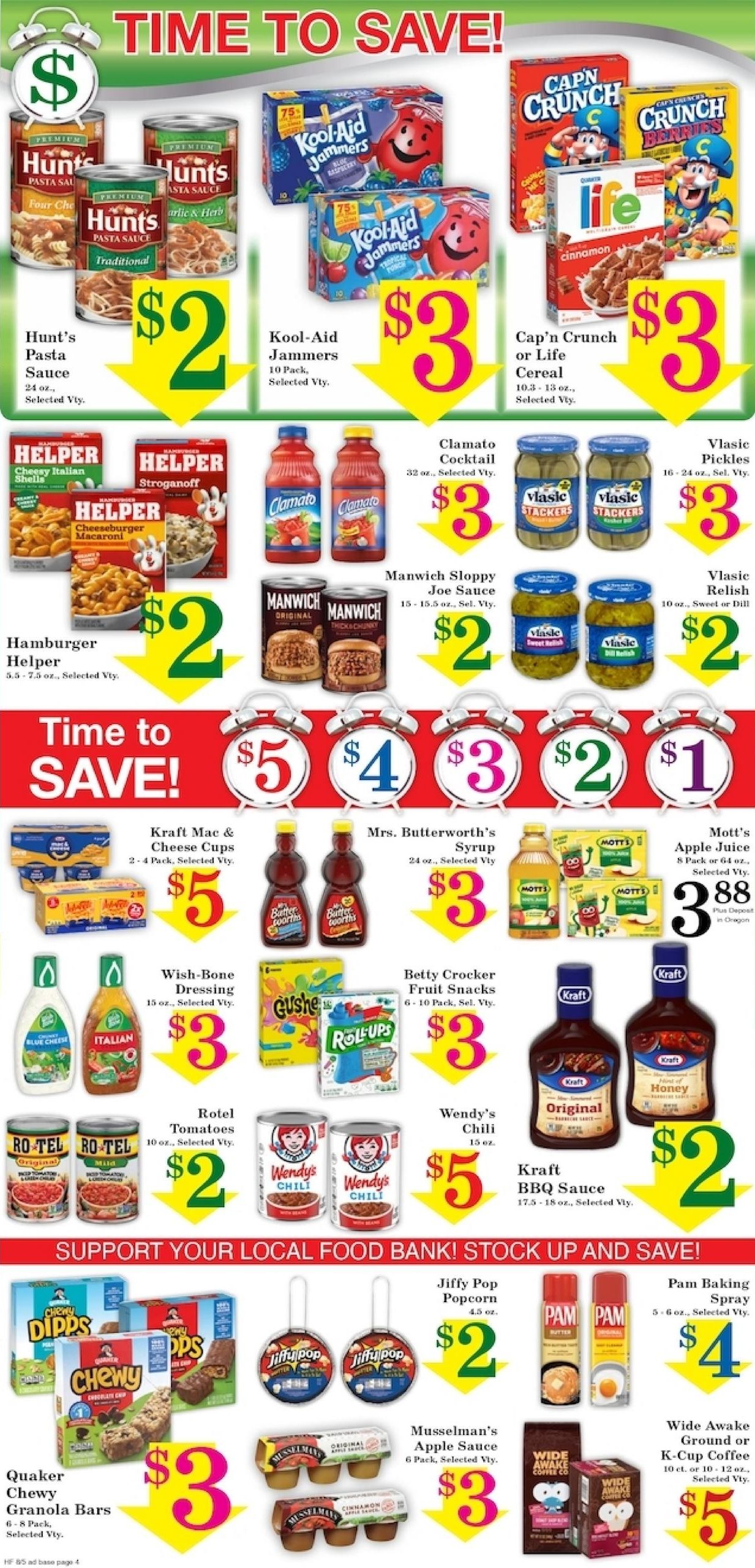 Harvest Foods (Okanogan Area, WA) Weekly Ad August 5 - 11, 2026