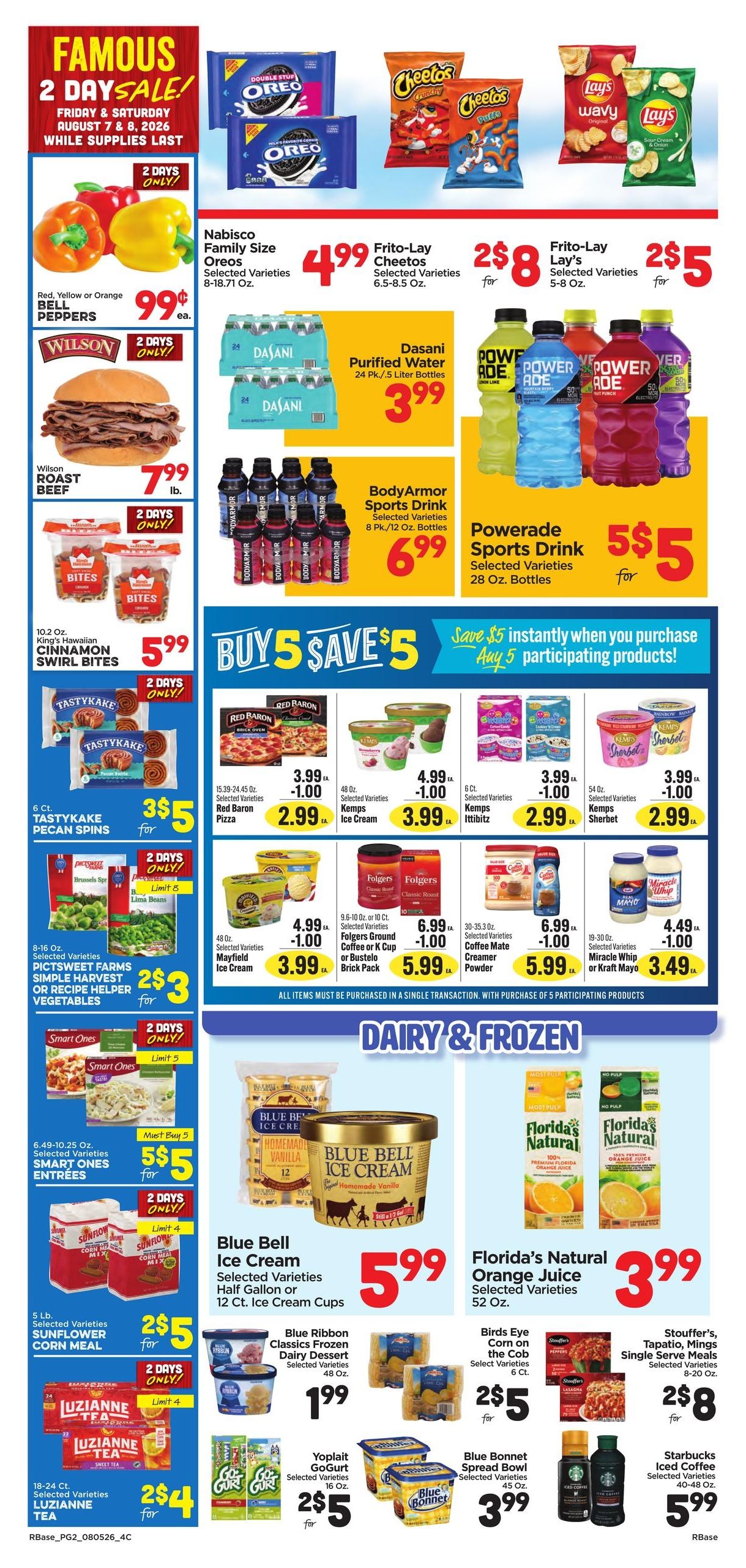 Ramey's (Chatom Area, AL) Weekly Ad August 5 - 11, 2026