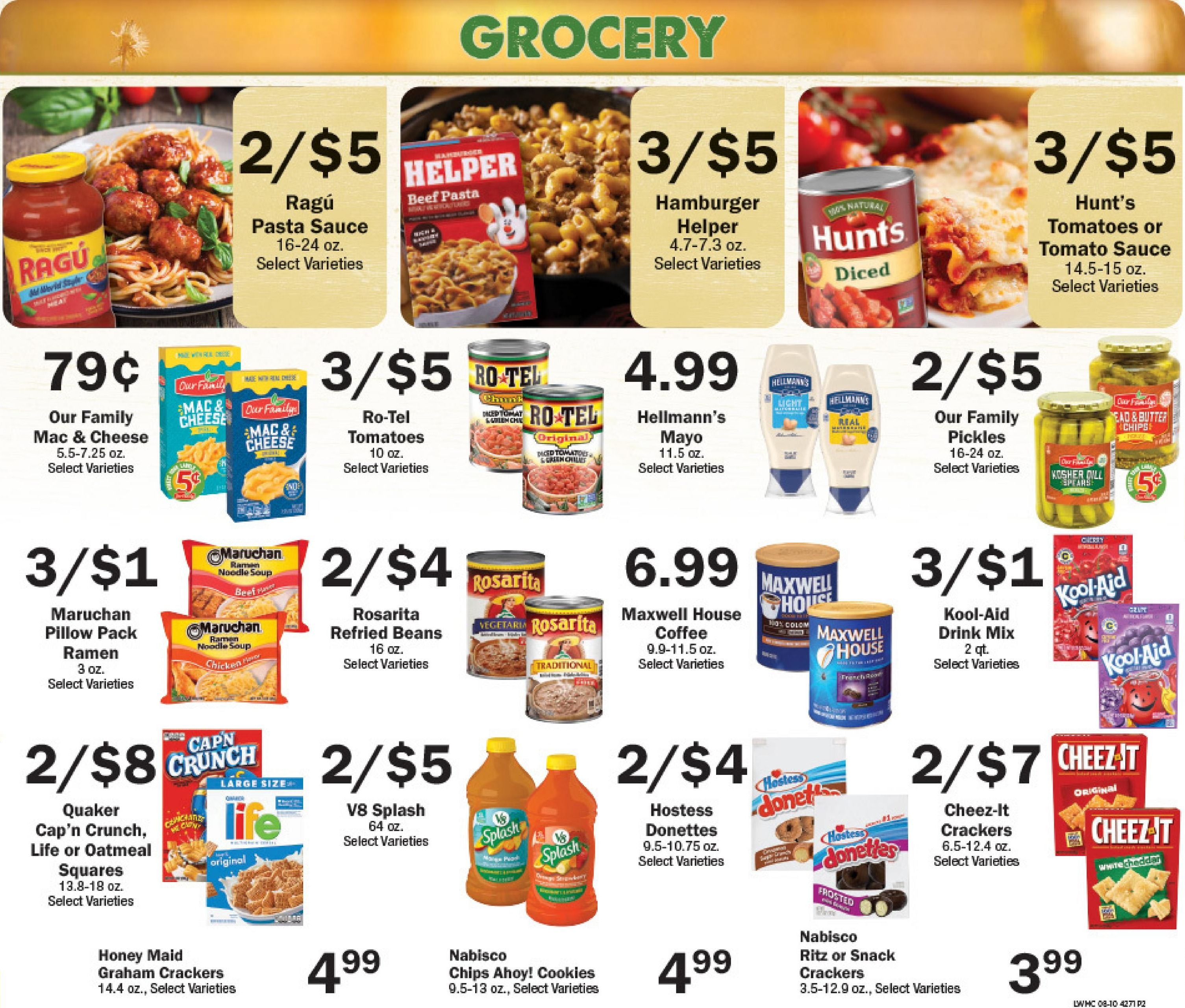 Rosati's Marketplace Weekly Ad August 10 - 16, 2026