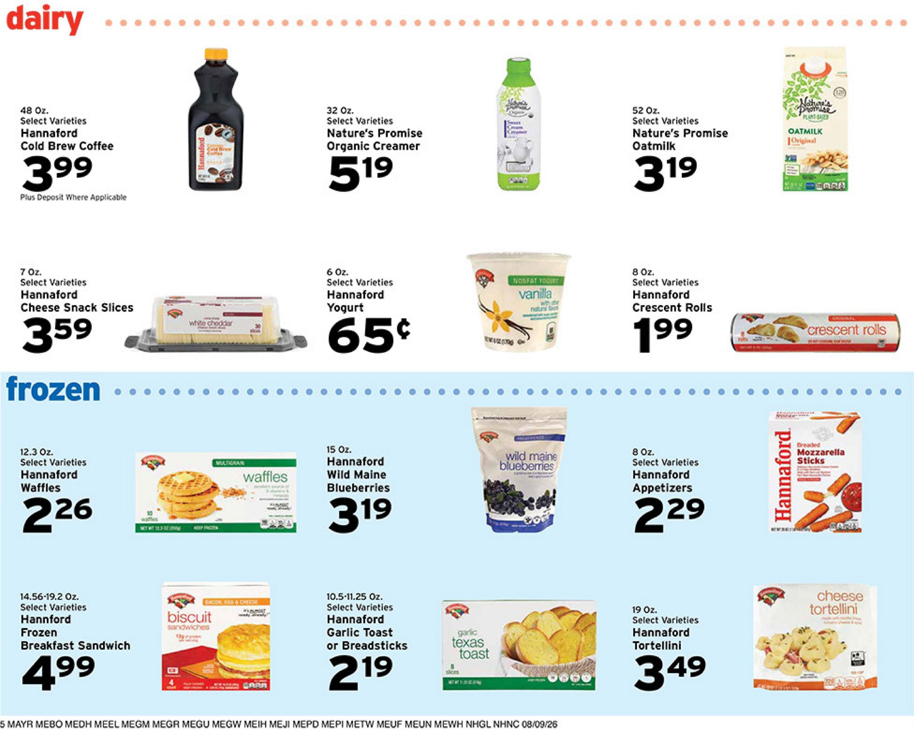 Whitney's Family Supermarket Weekly Ad August 9 - 15, 2026