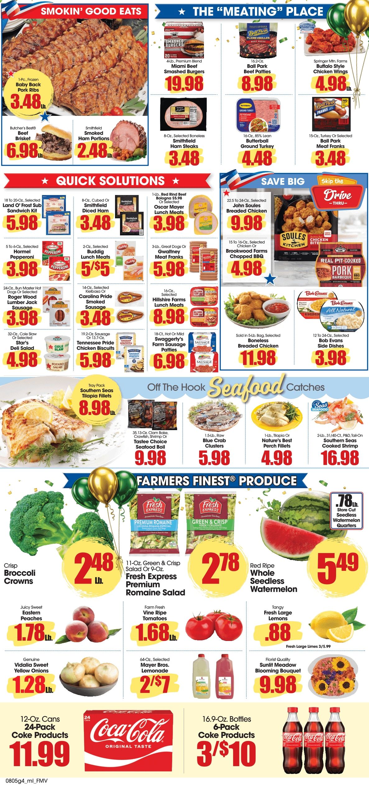 B&T's Food Fresh Market B&T Food Fresh Market Weekly Ad August 5 - 11, 2026