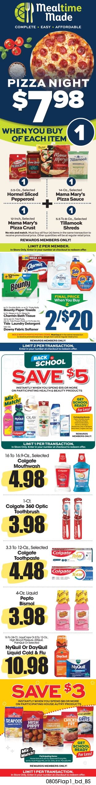 Jones Red & White Weekly Ad August 5 - 11, 2026