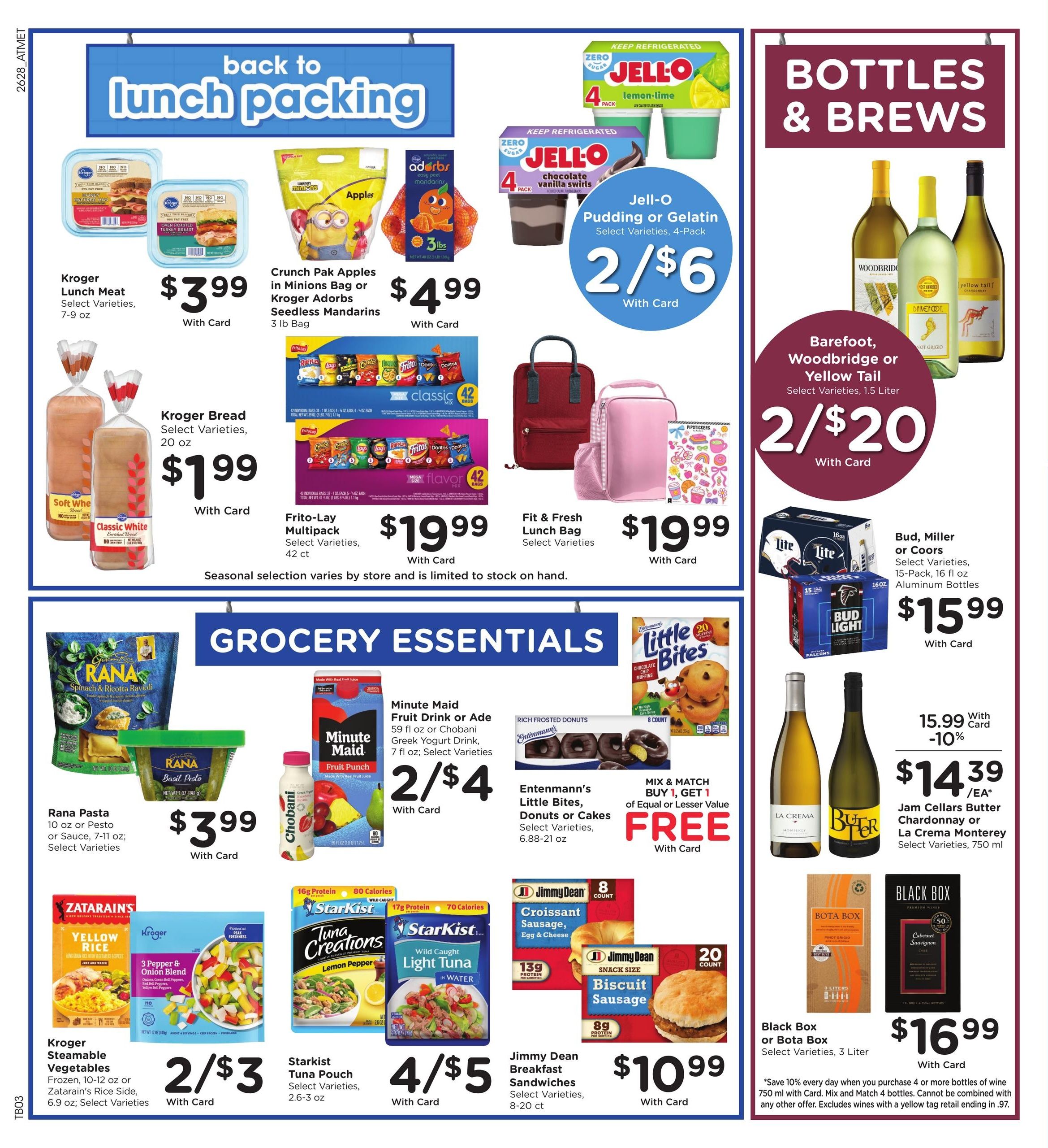 Kroger (Sandy Springs–Atlanta Area, GA) Weekly Ad August 12 - 18, 2026