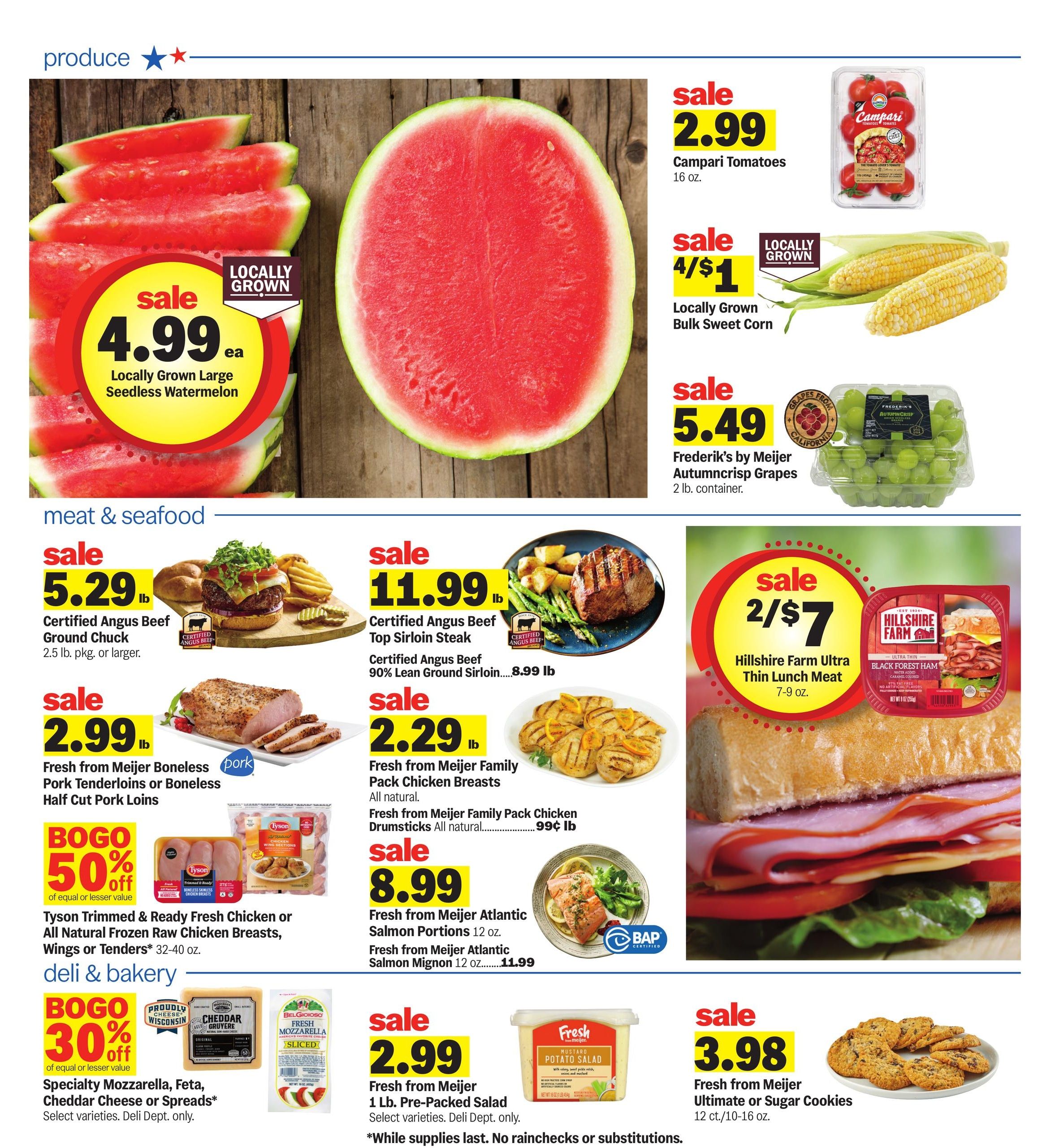 Meijer (Norwalk Area, OH) Weekly Ad August 12 - 18, 2026