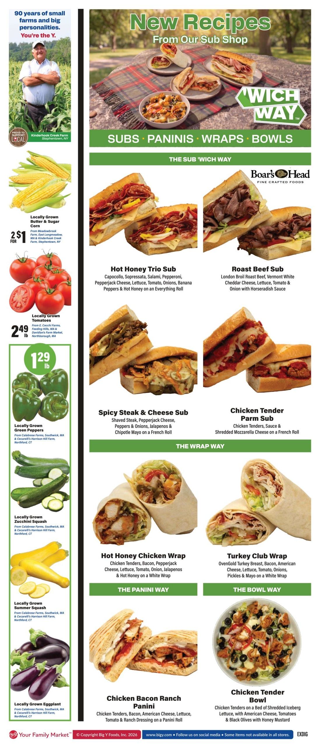 Big Y (MA, RI, VT) Weekly Ad August 13 - 19, 2026