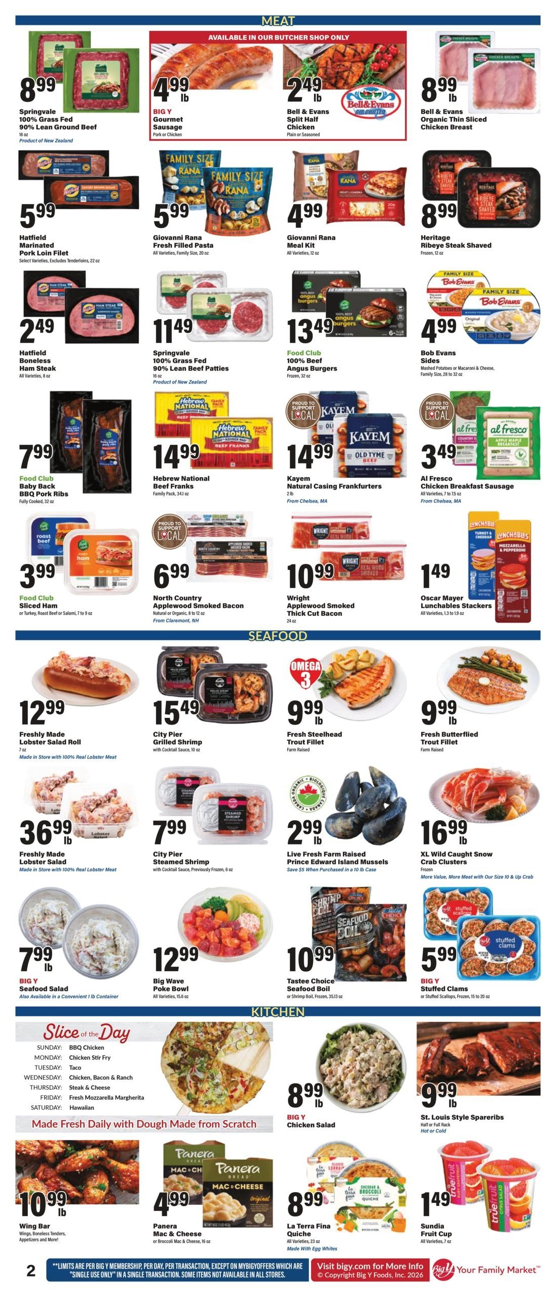 Big Y (MA, RI, VT) Weekly Ad August 13 - 19, 2026