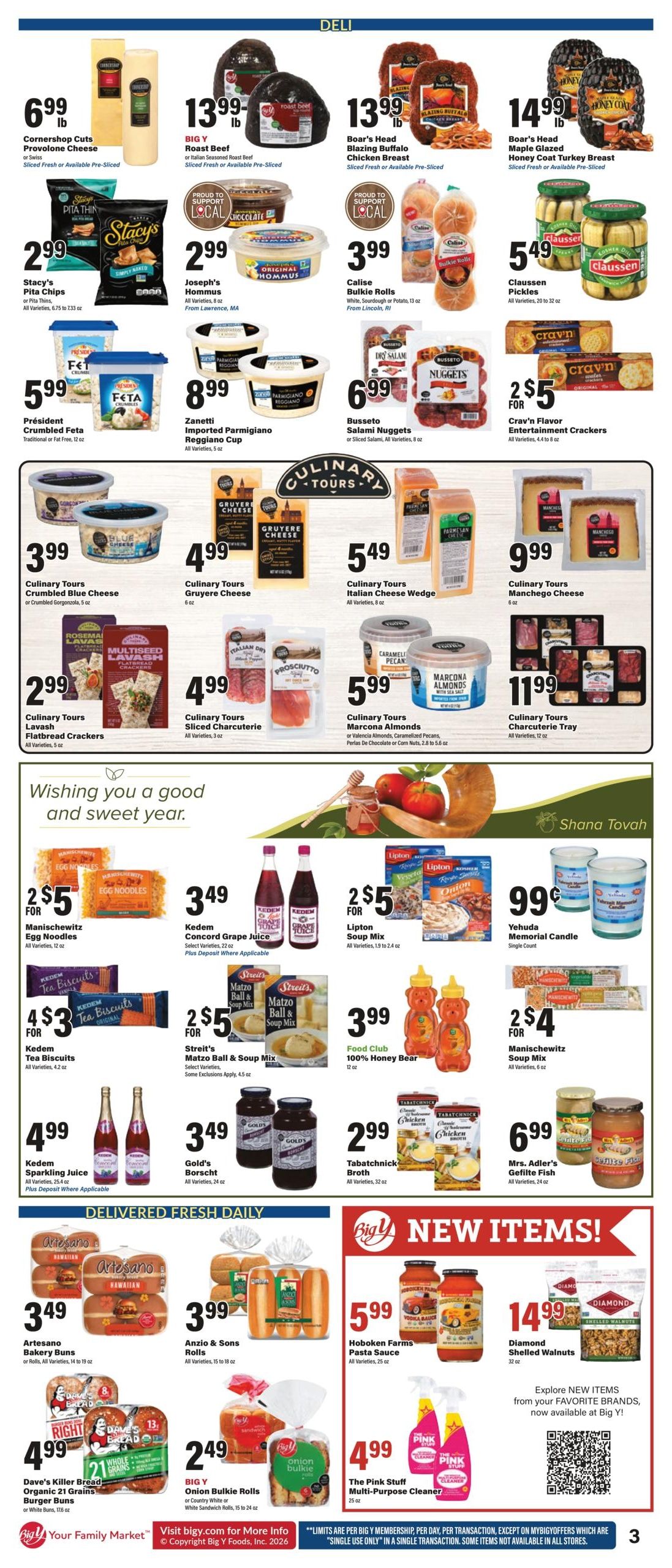 Big Y (MA, RI, VT) Weekly Ad August 13 - 19, 2026