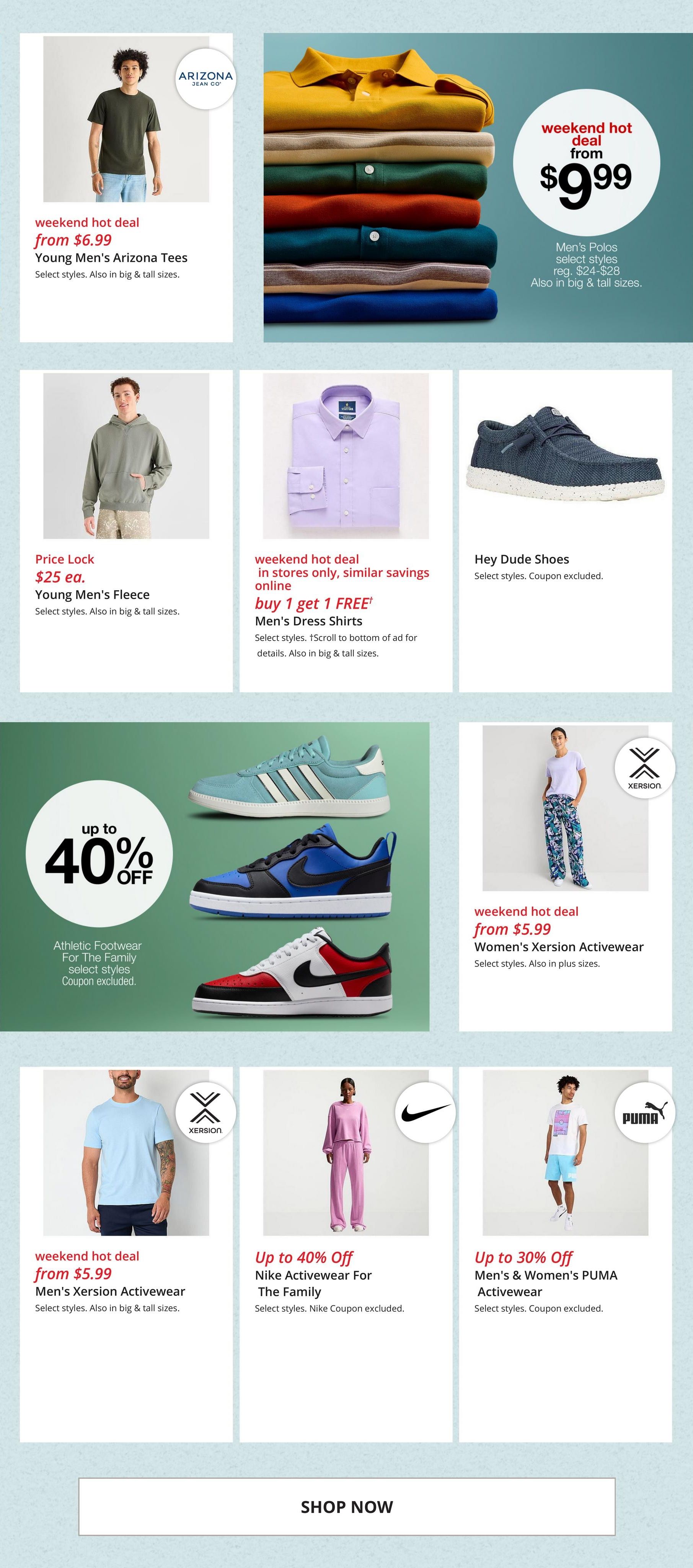 JCPenney Store Ads Weekly Ad August 13 - 16, 2026