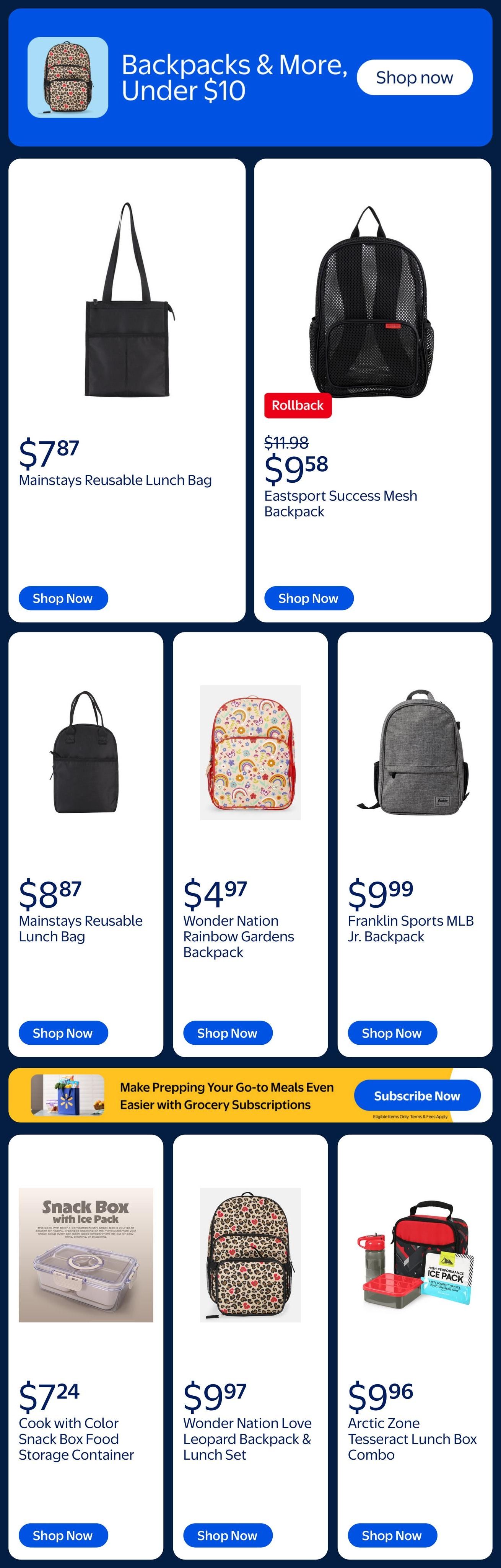 Walmart Weekly Ad August 12 - 18, 2026