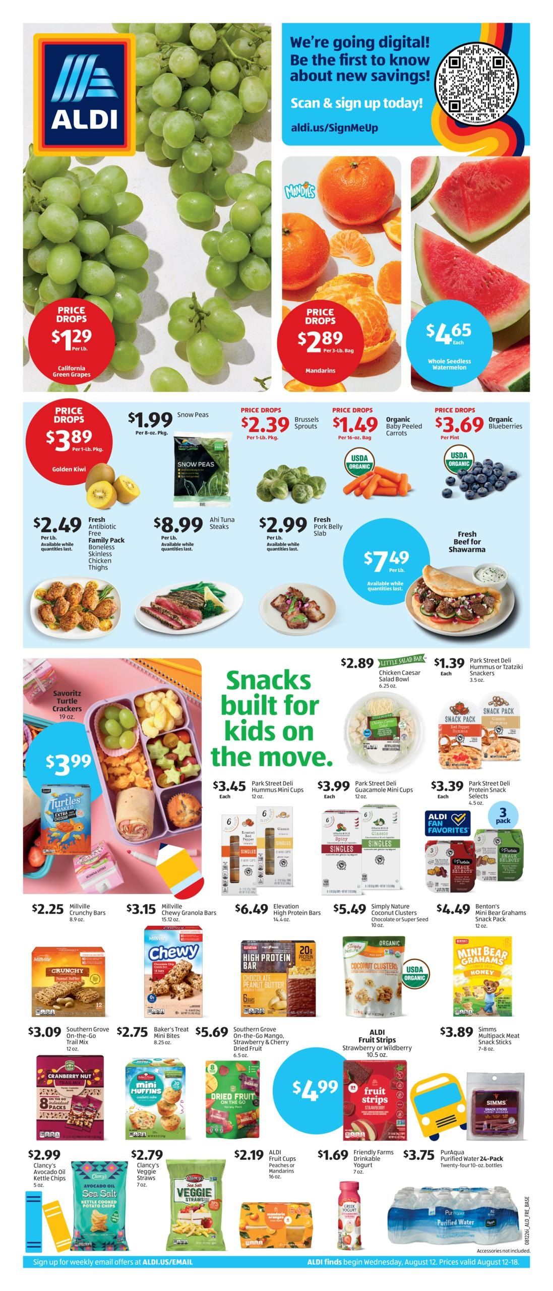 ALDI (MD, VA, WV) Weekly Ad August 12 - 18, 2026