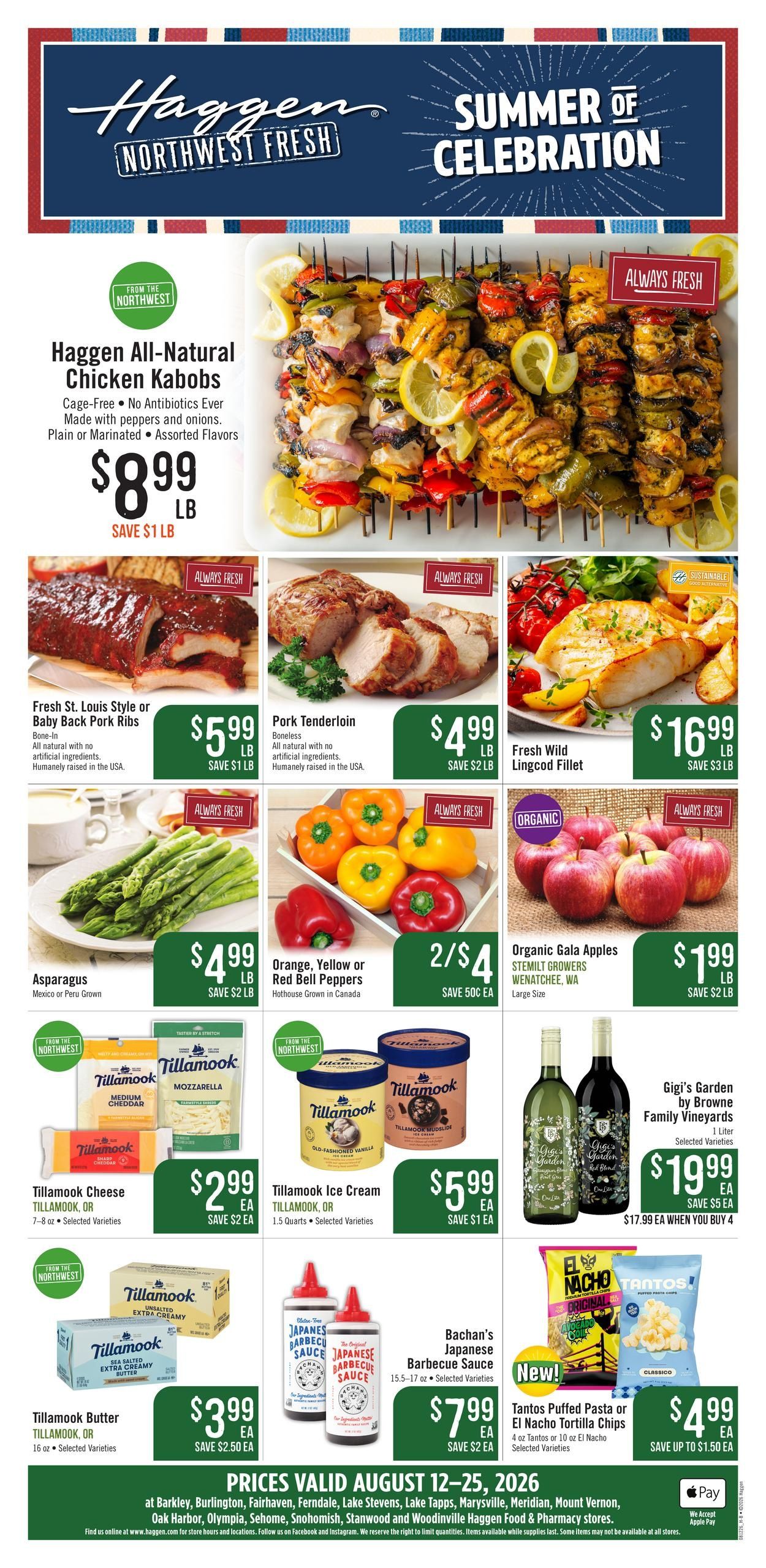 Haggen Weekly Ad August 12 - 25, 2026