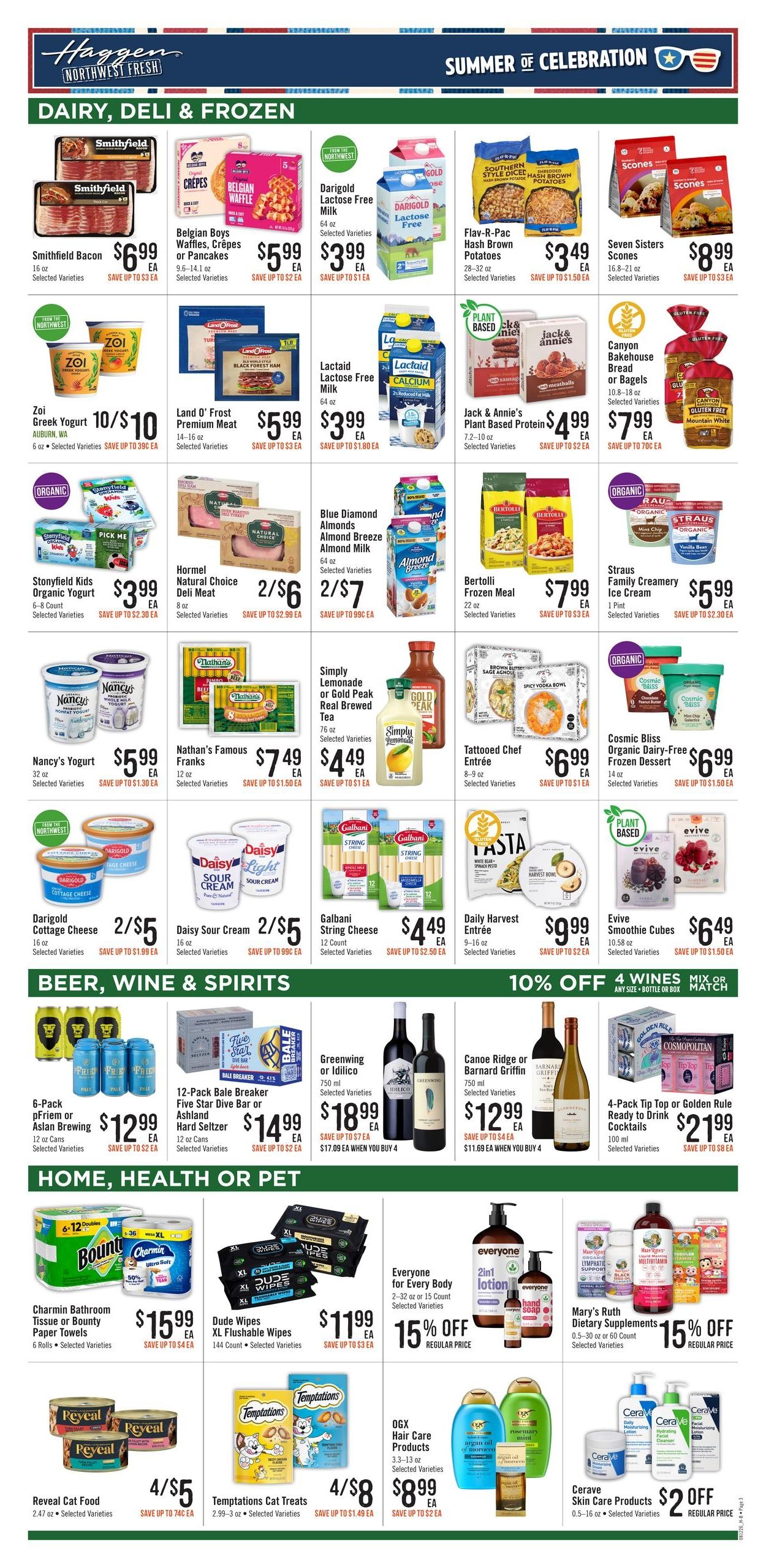 Haggen Weekly Ad August 12 - 25, 2026