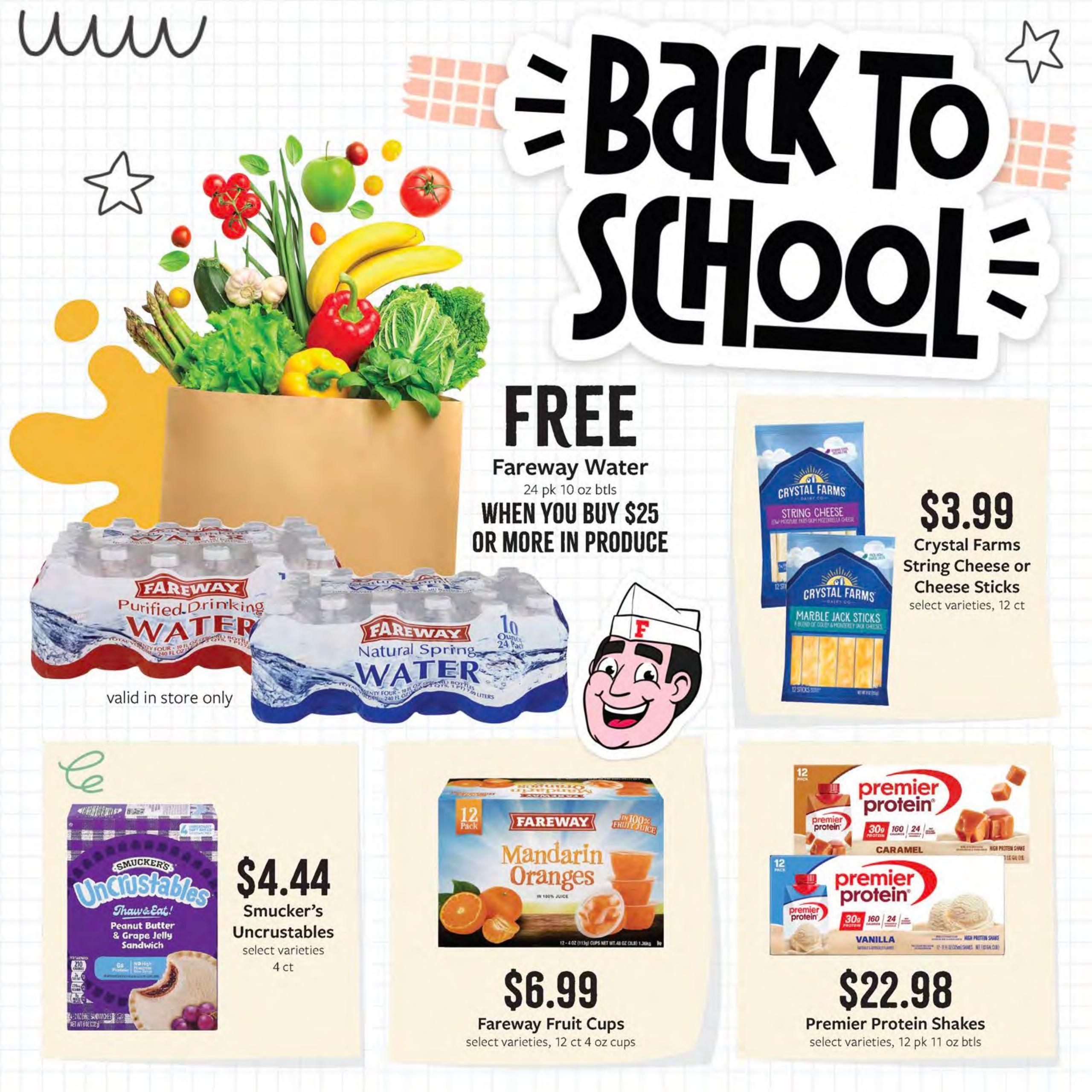 Fareway (Cedar Rapids Area, IA) Weekly Ad August 10 - 15, 2026