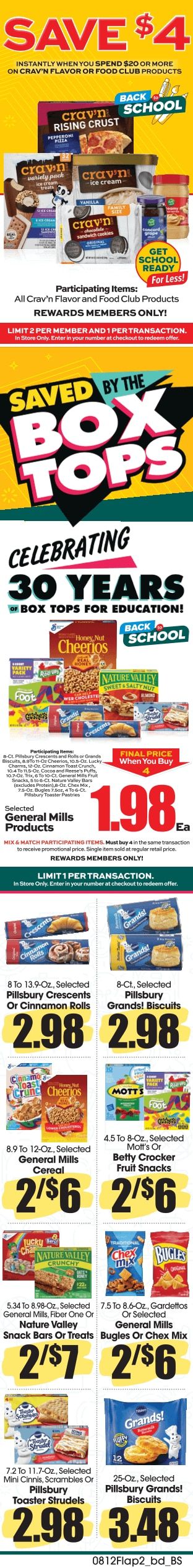 B&T's Food Fresh Market Weekly Ad August 12 - 18, 2026