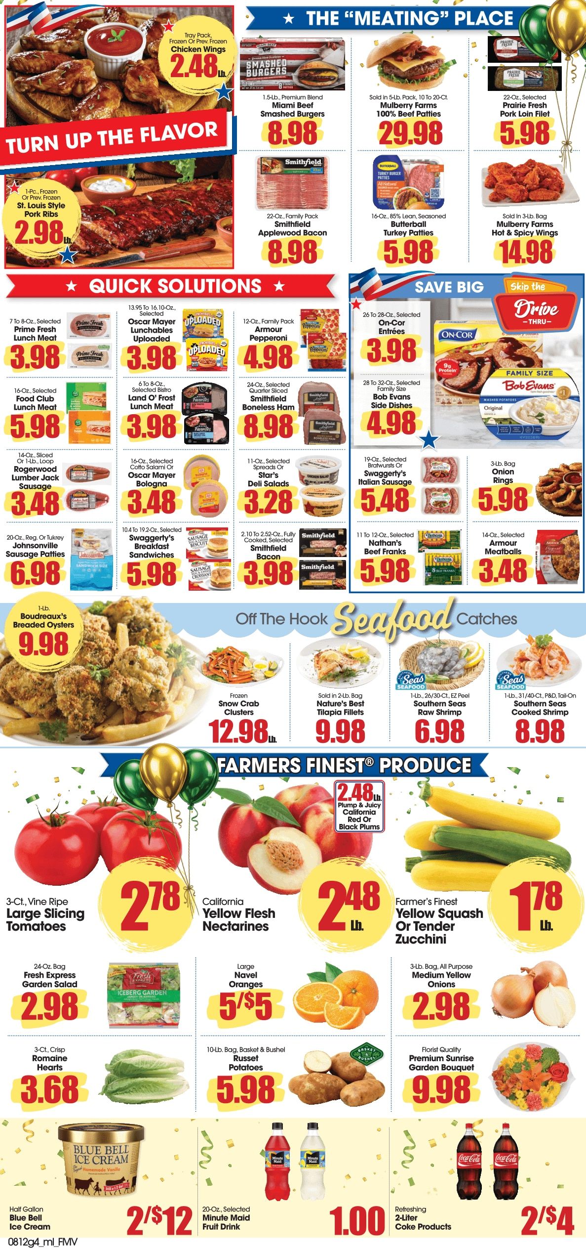 B&T's Food Fresh Market Weekly Ad August 12 - 18, 2026