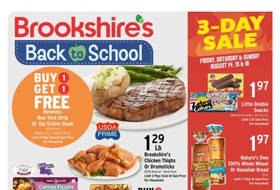 Brookshire's (Brownwood–Bangs Area, TX) Weekly Ad August 12 - 18, 2026
