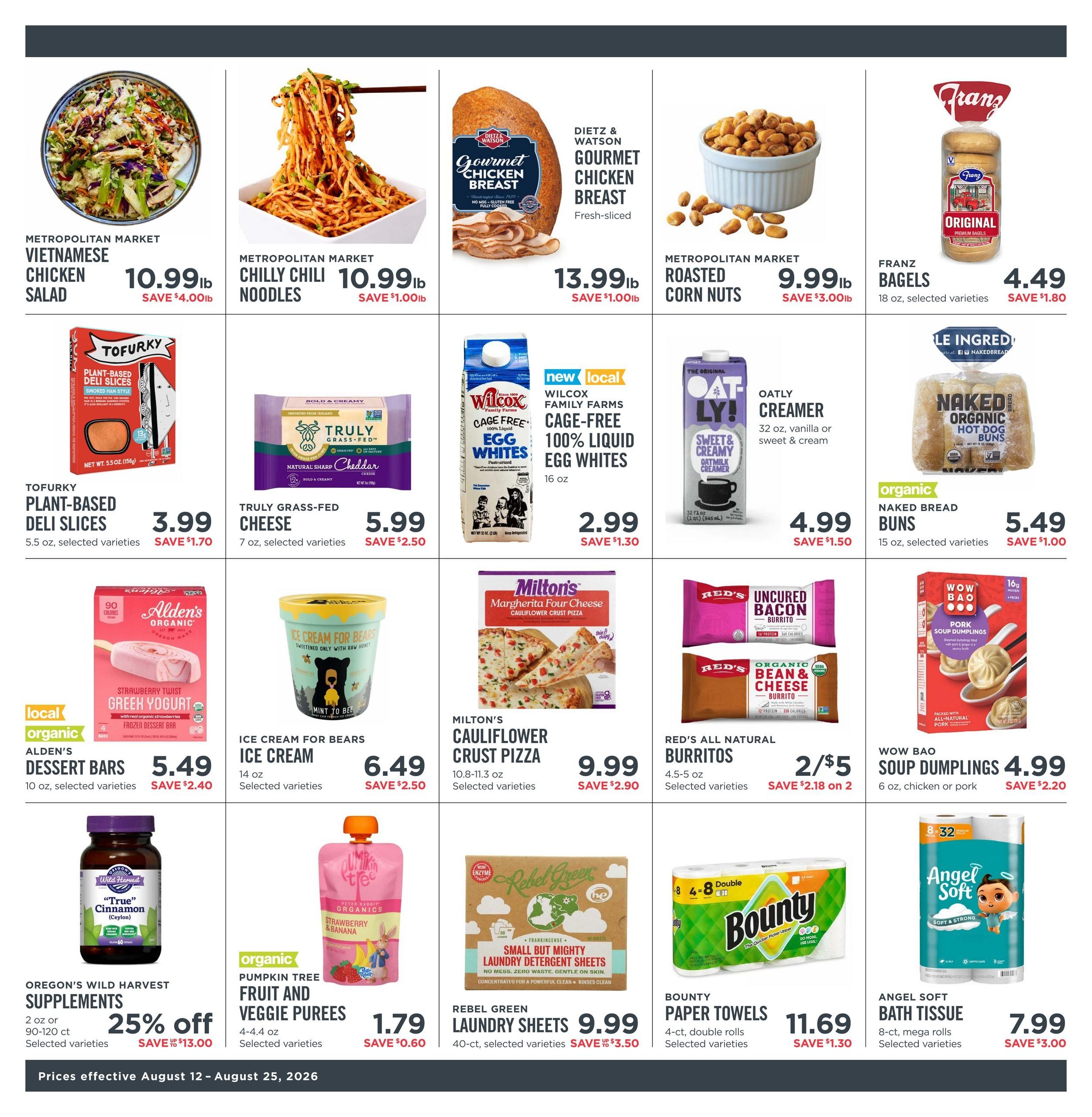 Metropolitan Market Weekly Ad August 12 - 18, 2026