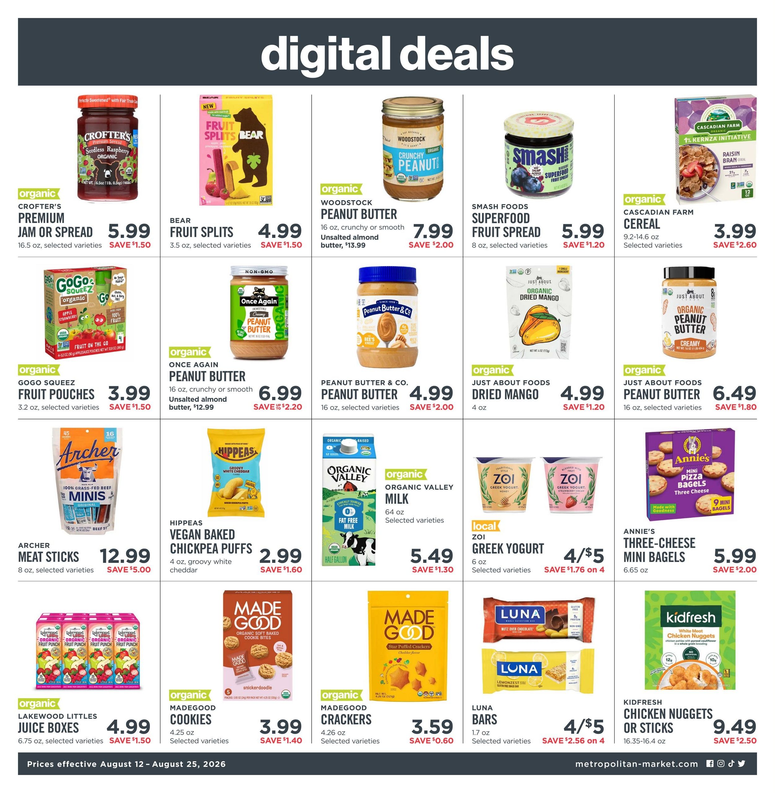 Metropolitan Market Weekly Ad August 12 - 18, 2026