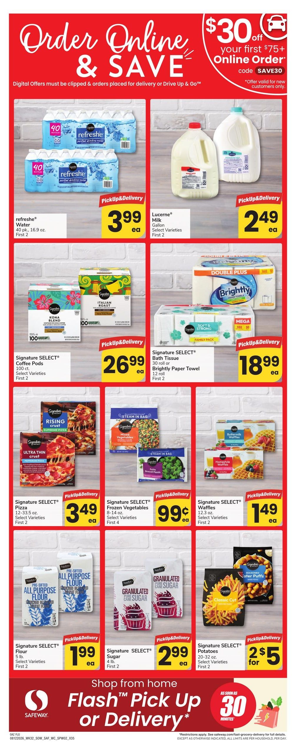 Safeway (Rio Rico Area, AZ) Weekly Ad August 12 - 18, 2026