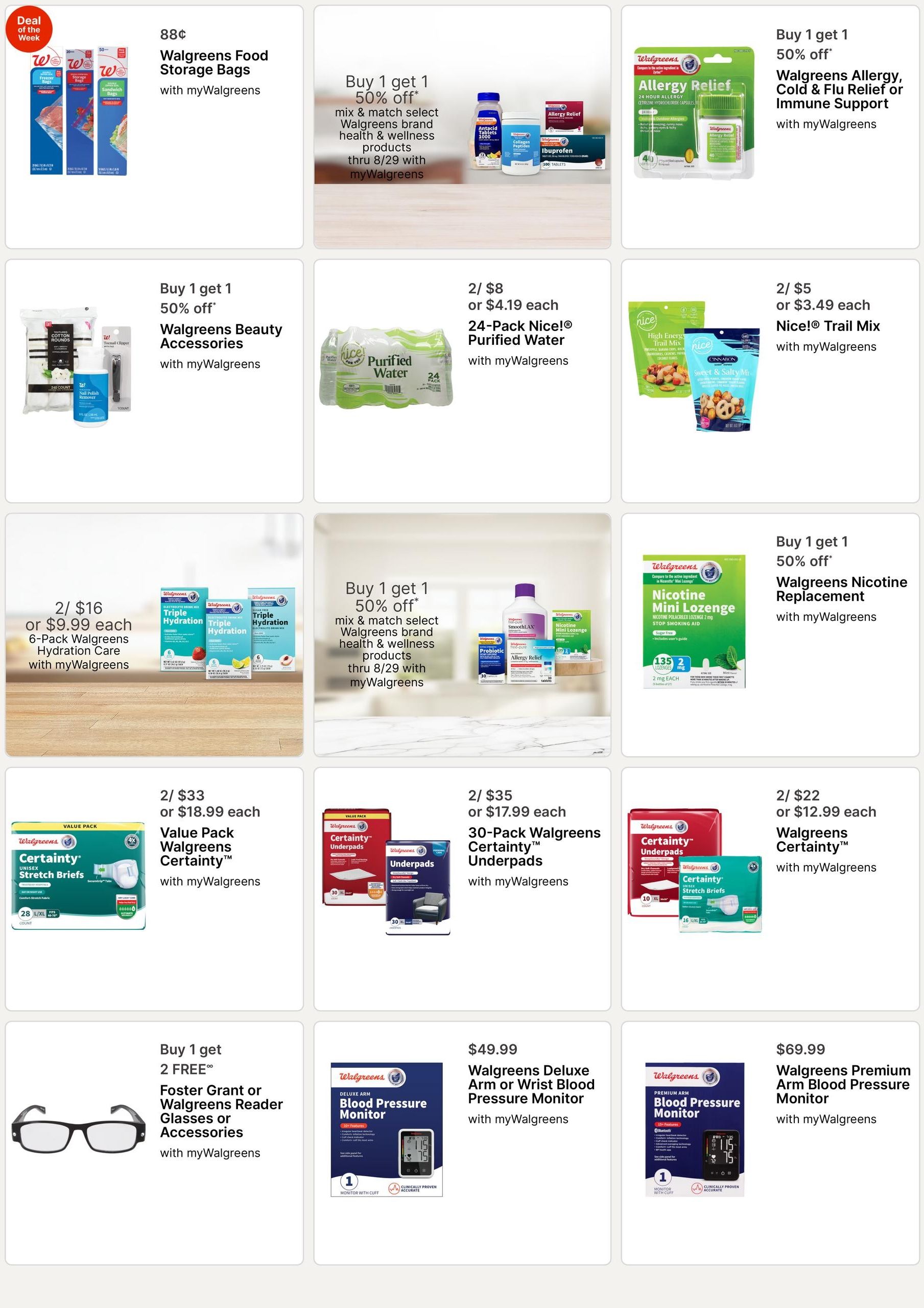 Walgreens (AZ, NV) Weekly Ad August 16 - 22, 2026