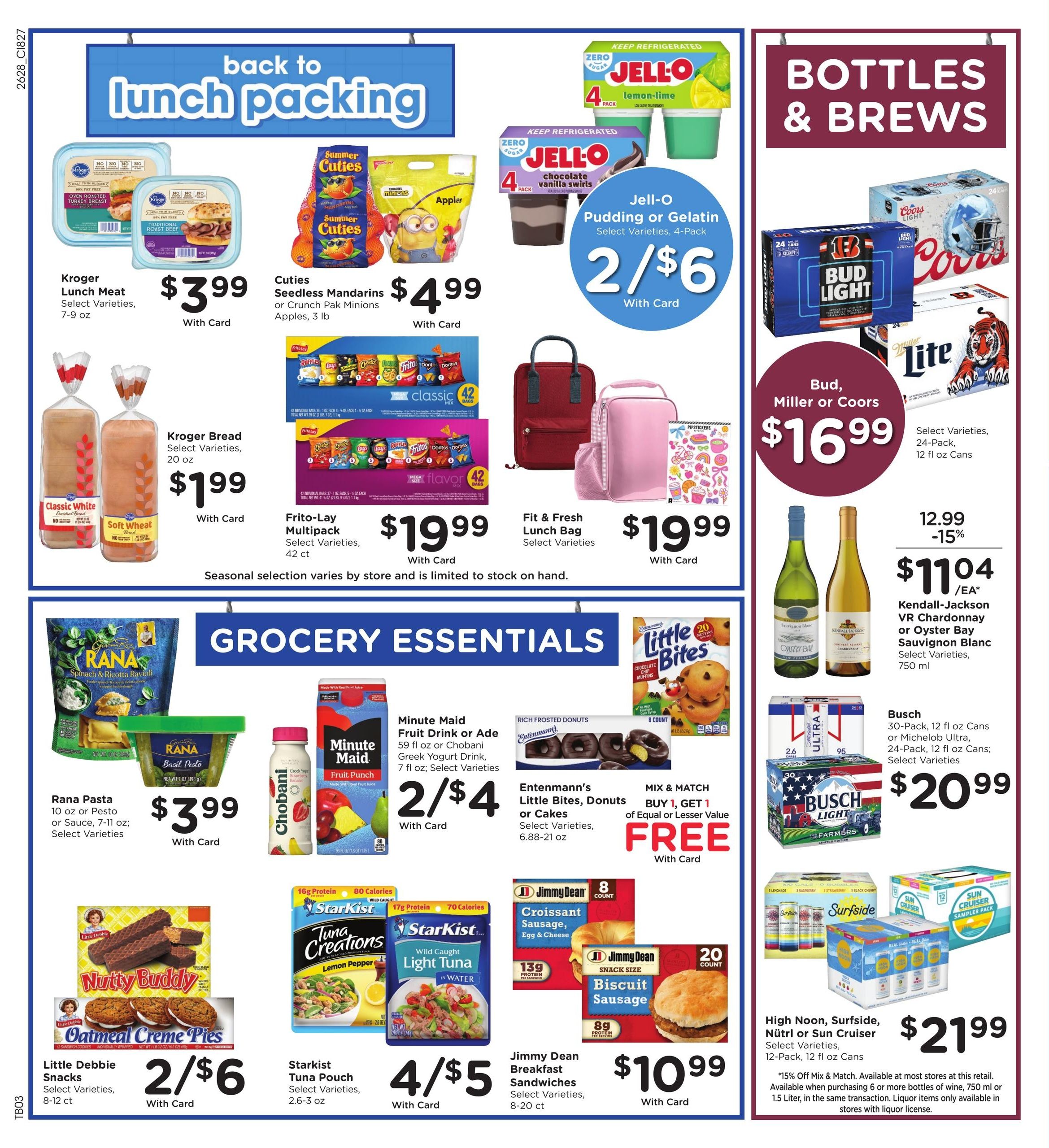 Kroger (Brookville Area, IN) Weekly Ad August 12 - 18, 2026