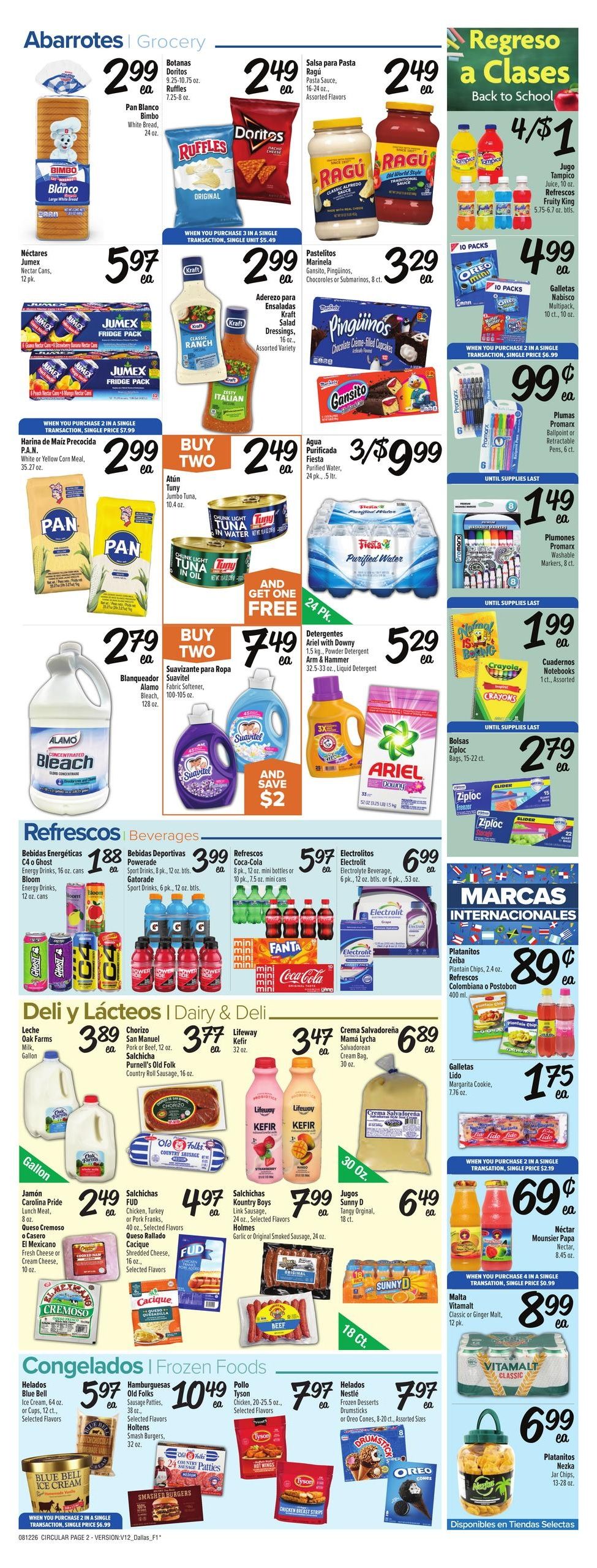 Fiesta Mart (Mesquite–Dallas Area, TX) Weekly Ad August 12 - 18, 2026