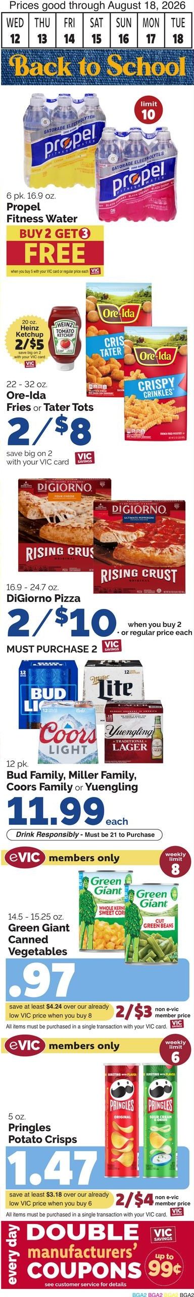 Harris Teeter (SC) Weekly Ad August 12 - 18, 2026