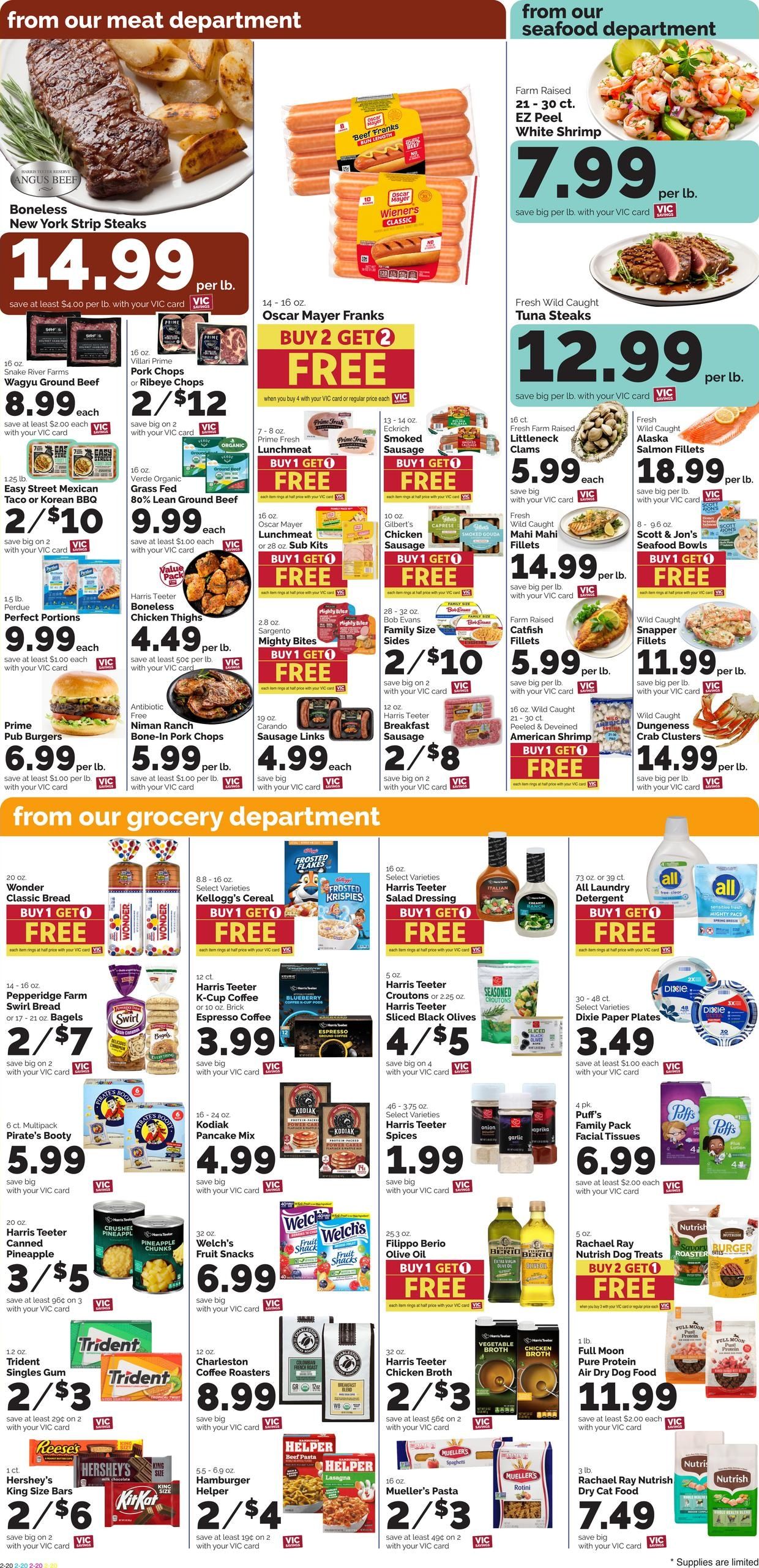 Harris Teeter (SC) Weekly Ad August 12 - 18, 2026
