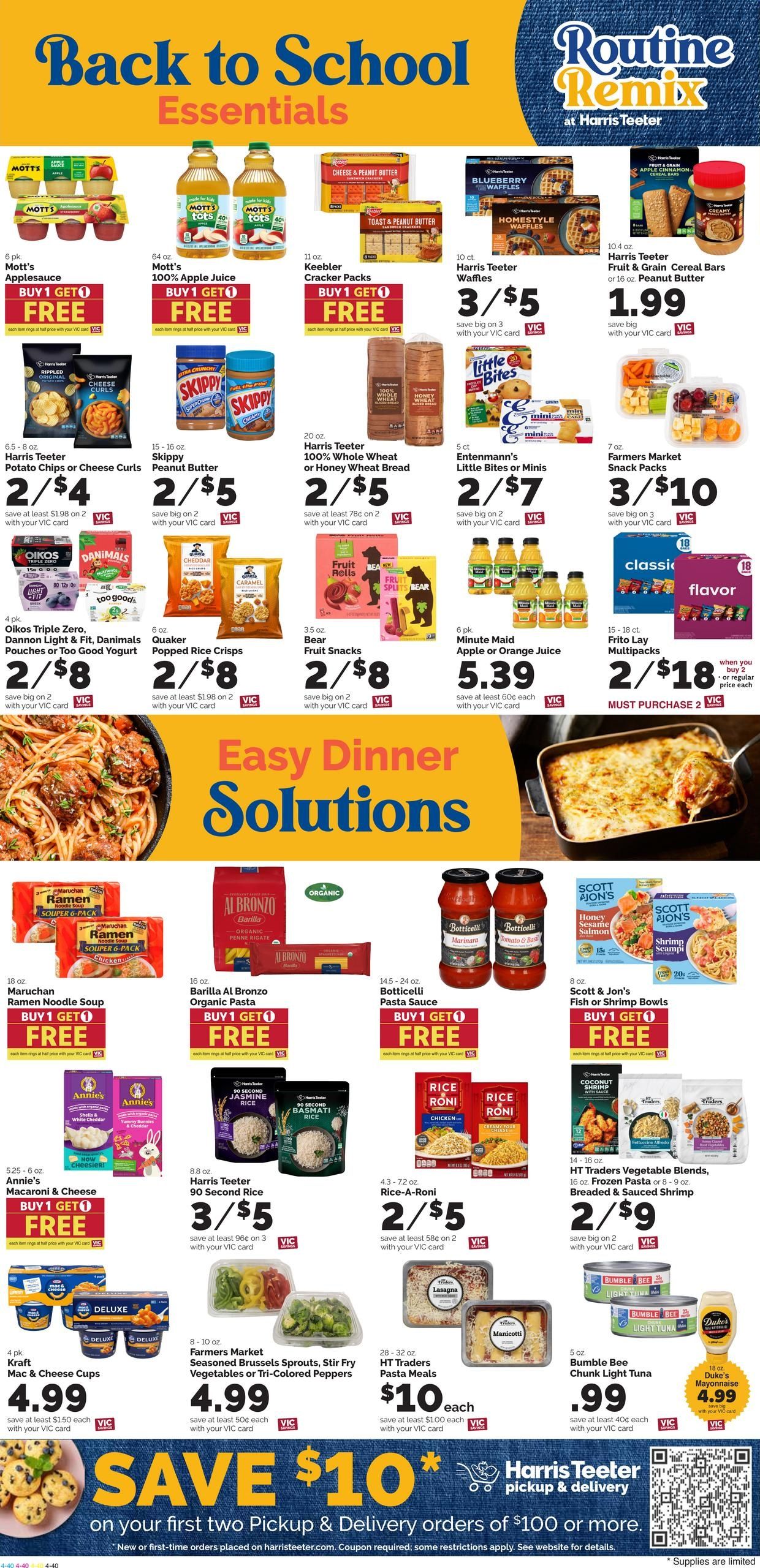 Harris Teeter (SC) Weekly Ad August 12 - 18, 2026