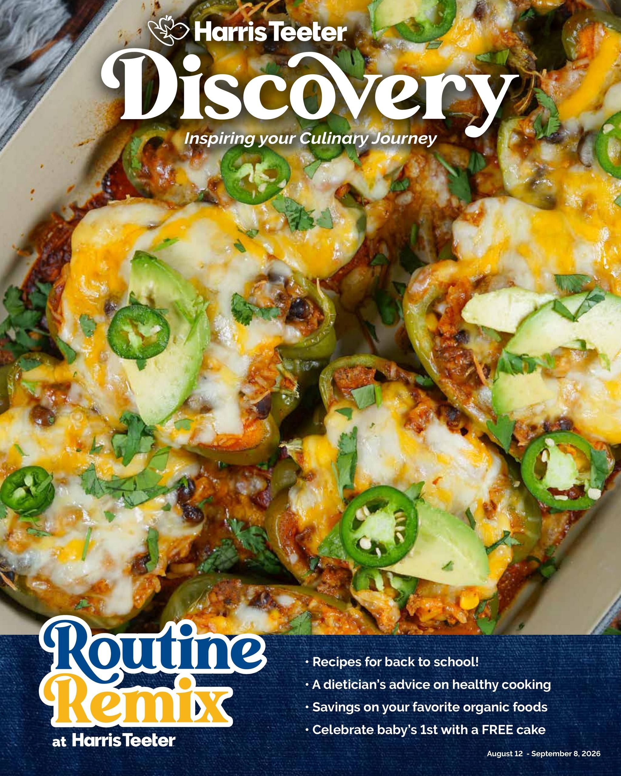 Harris Teeter (GA, NC, SC, VA) August Issue Weekly Ad August 12 - September 8, 2026