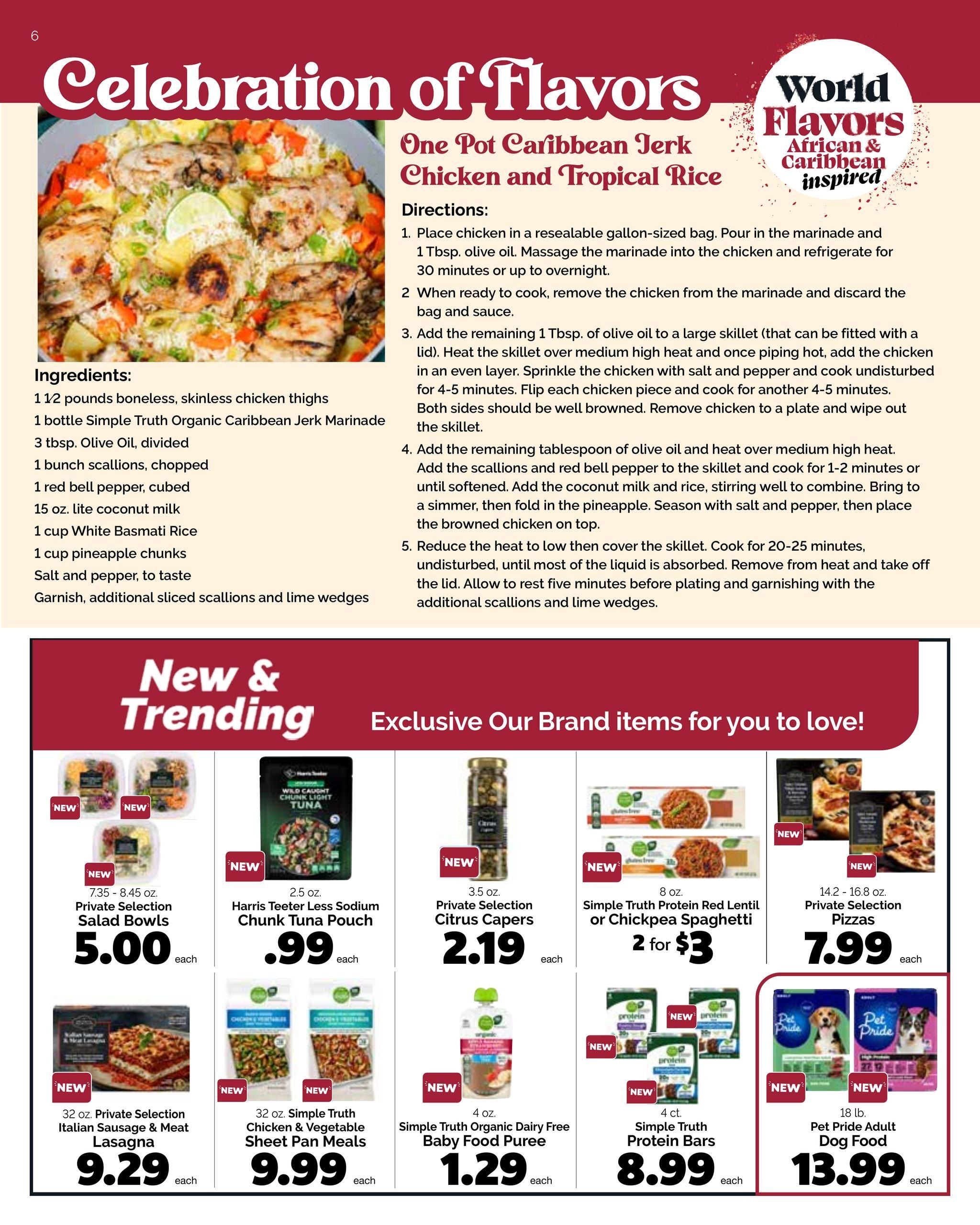 Harris Teeter (DC, GA, MD, NC, SC, VA) August Issue Weekly Ad August 12 - September 8, 2026