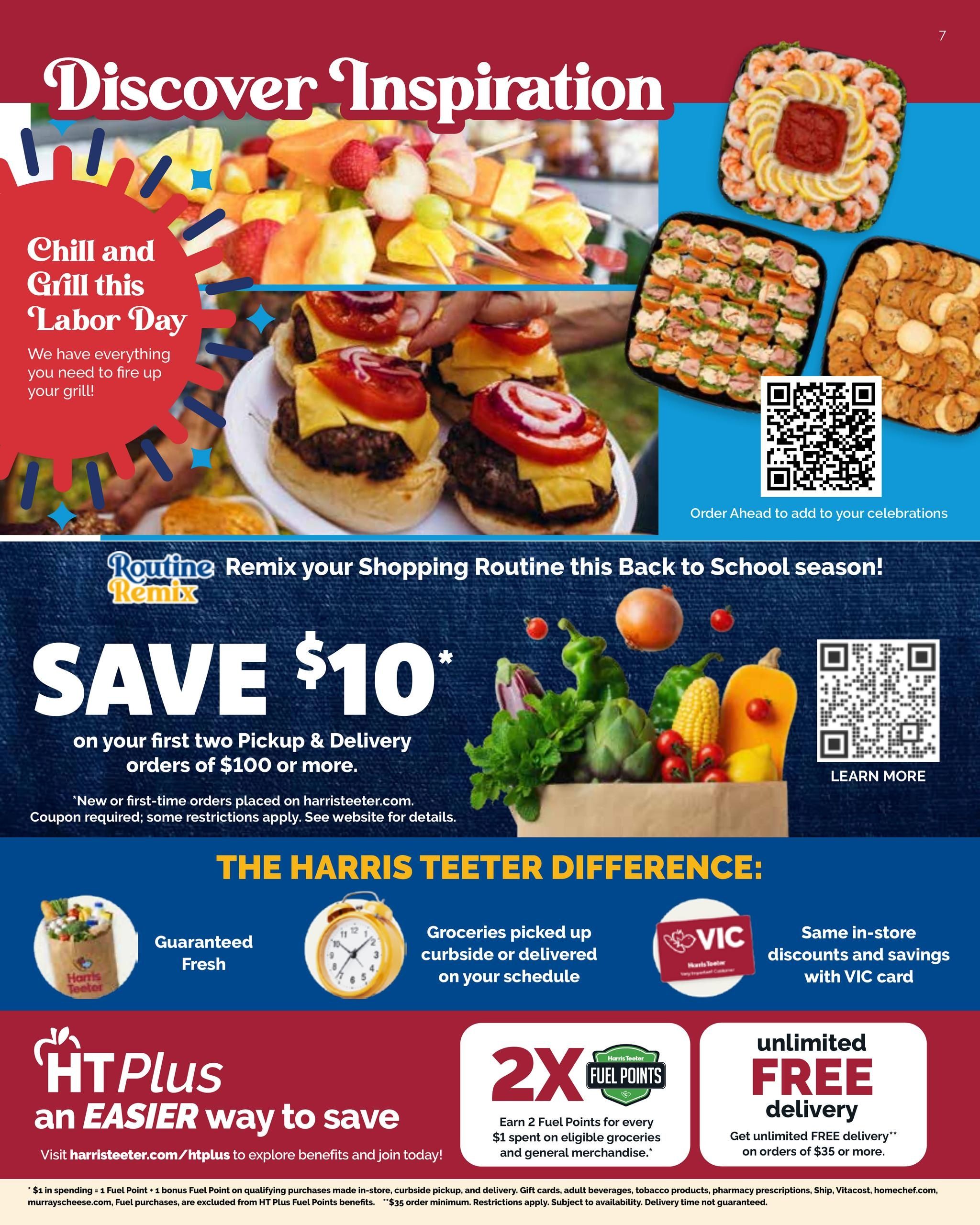Harris Teeter (DC, GA, MD, NC, SC, VA) August Issue Weekly Ad August 12 - September 8, 2026