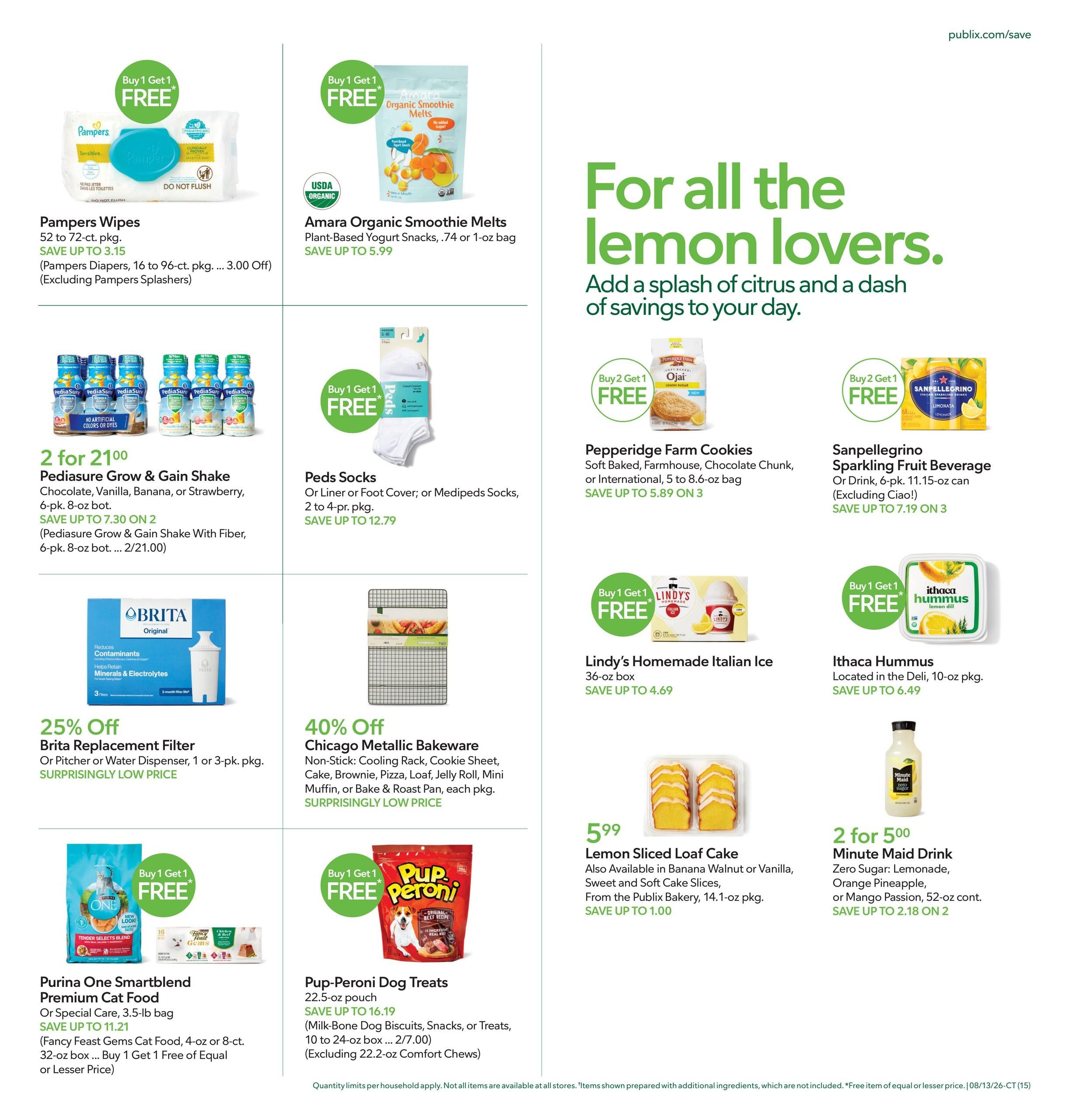 Publix (Charleston–North Charleston Area, SC) Weekly Ad August 12 - 18, 2026