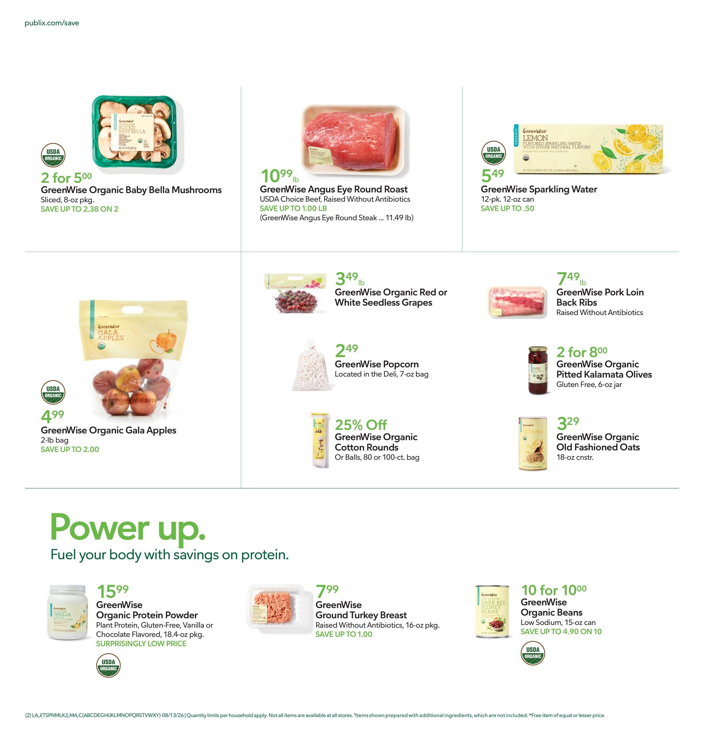 Publix (Charleston–North Charleston Area, SC) Weekly Ad August 12 - 18, 2026