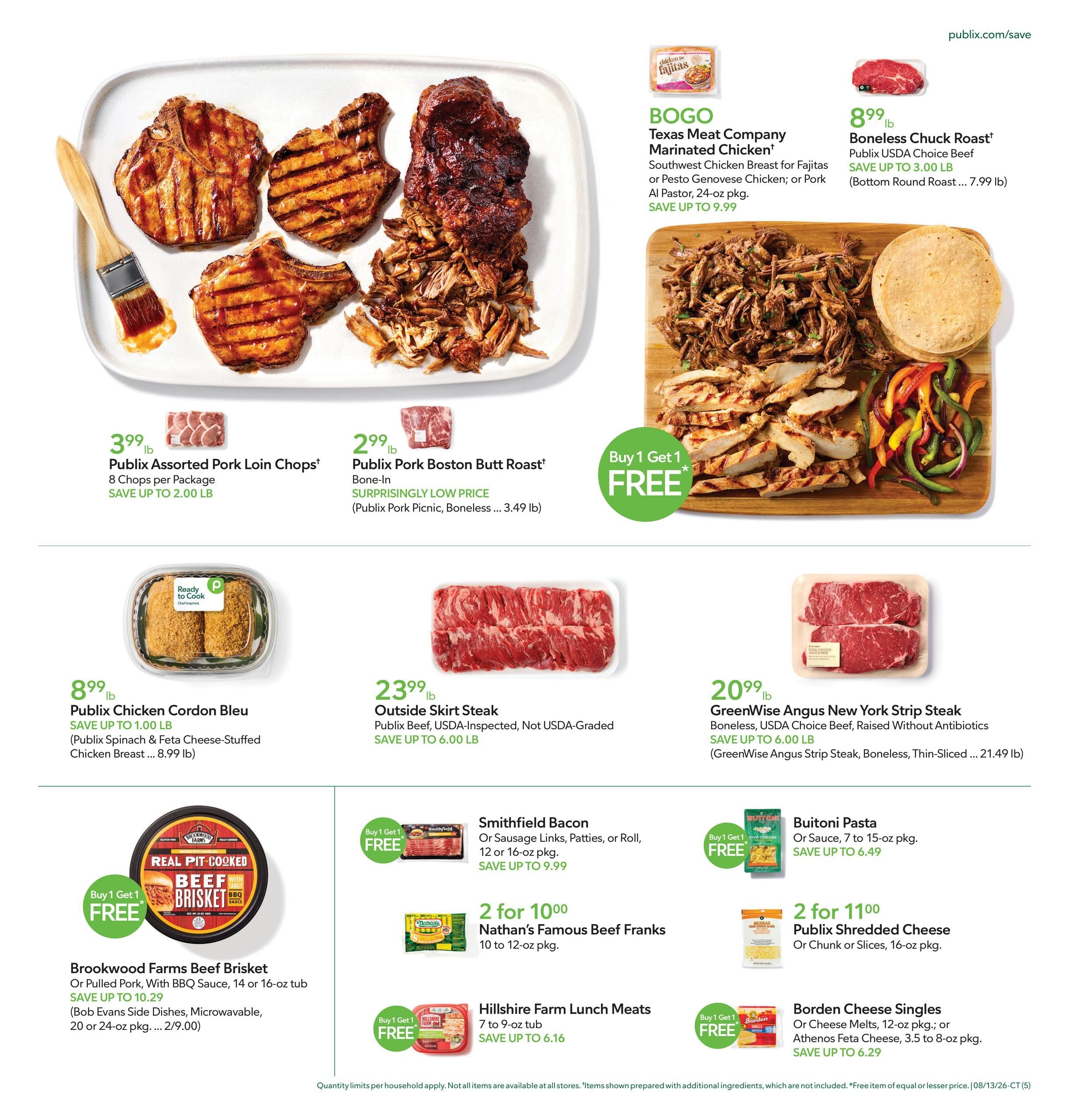 Publix (Charleston–North Charleston Area, SC) Weekly Ad August 12 - 18, 2026