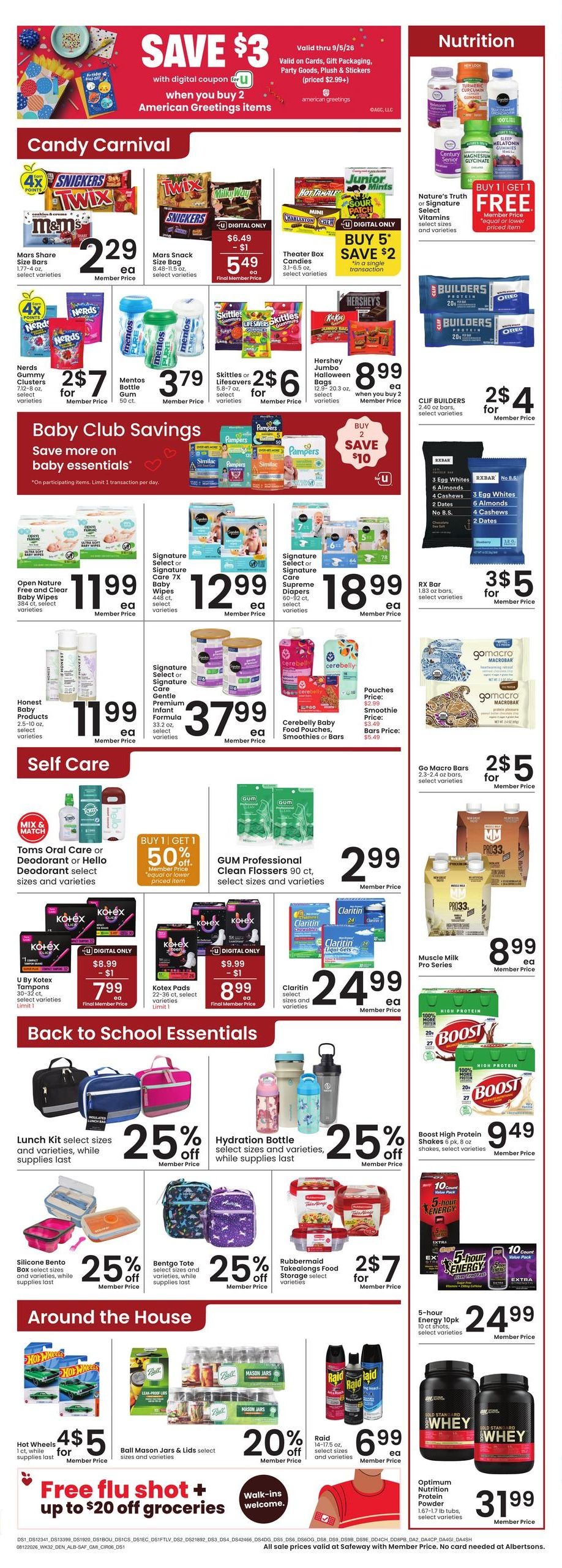 Safeway (Pueblo Area, CO) Weekly Ad August 12 - 18, 2026