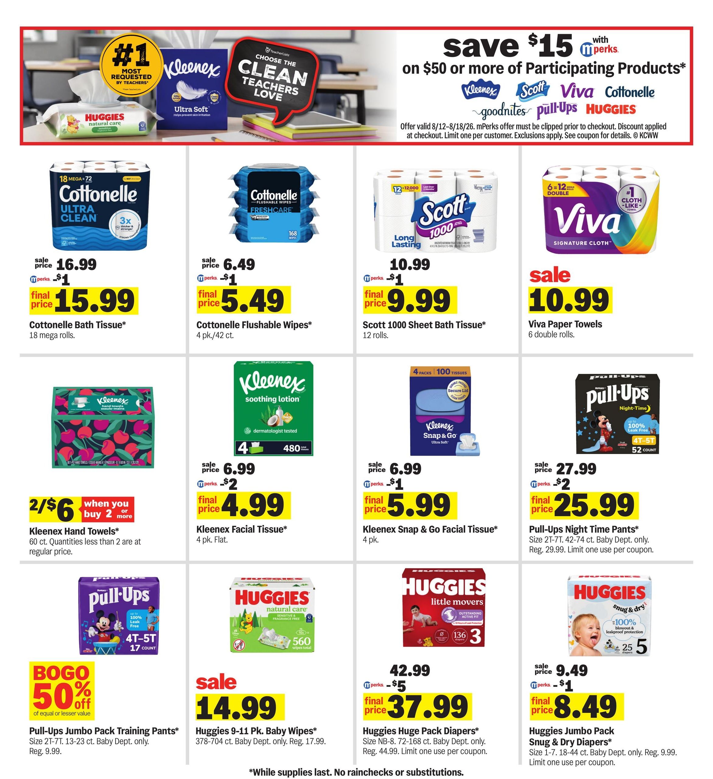 Meijer (Effingham-Springfield Area, IL) Weekly Ad August 12 - 18, 2026