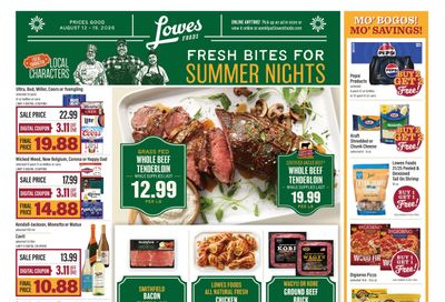 Lowes Foods (NC, SC, TN, VA) Weekly Ad August 12 - 18, 2026