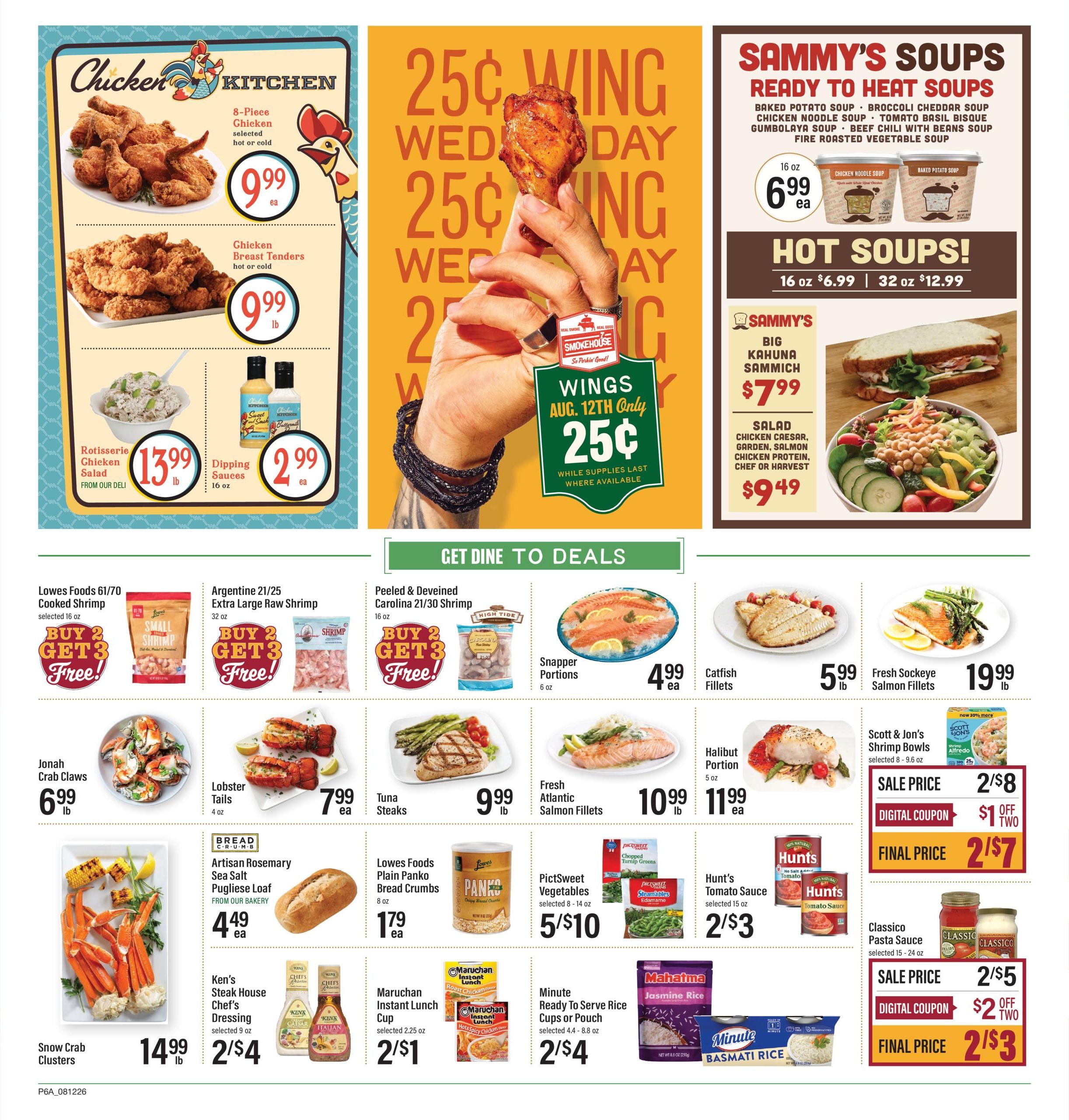 Lowes Foods (NC, SC, VA) Weekly Ad August 12 - 18, 2026