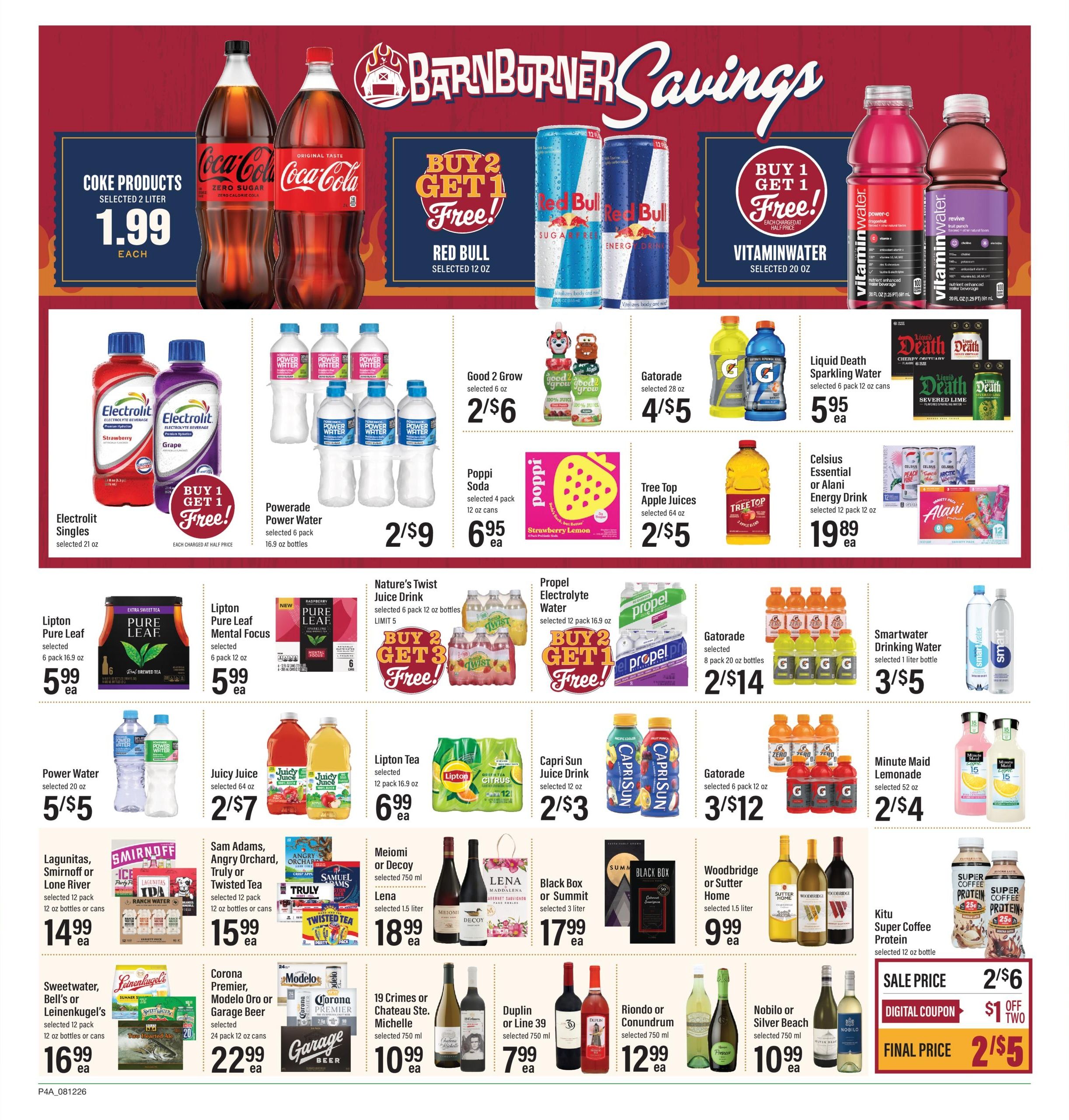 Lowes Foods (NC, SC, VA) Weekly Ad August 12 - 18, 2026