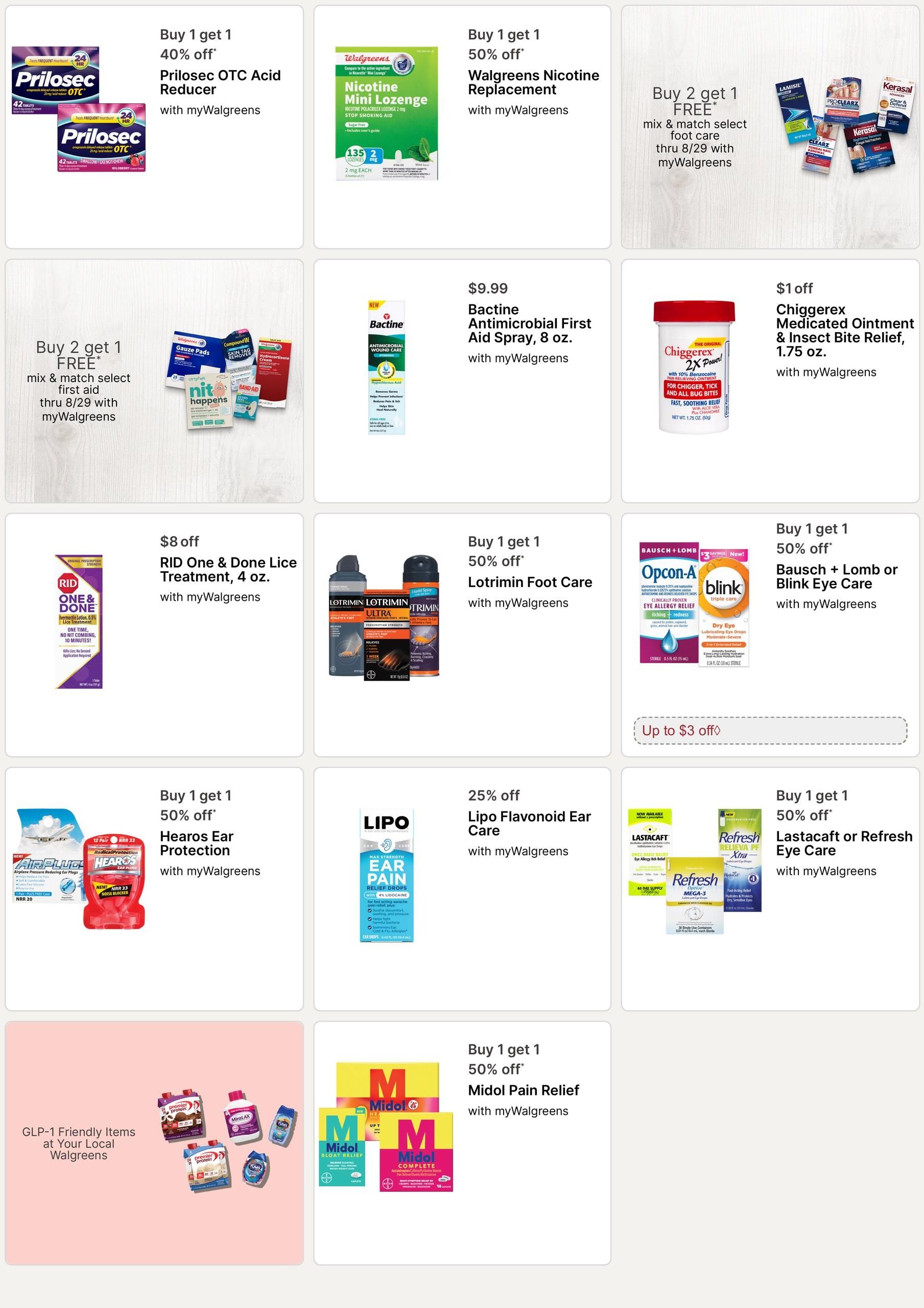 Walgreens (AZ, NM) Weekly Ad August 16 - 22, 2026