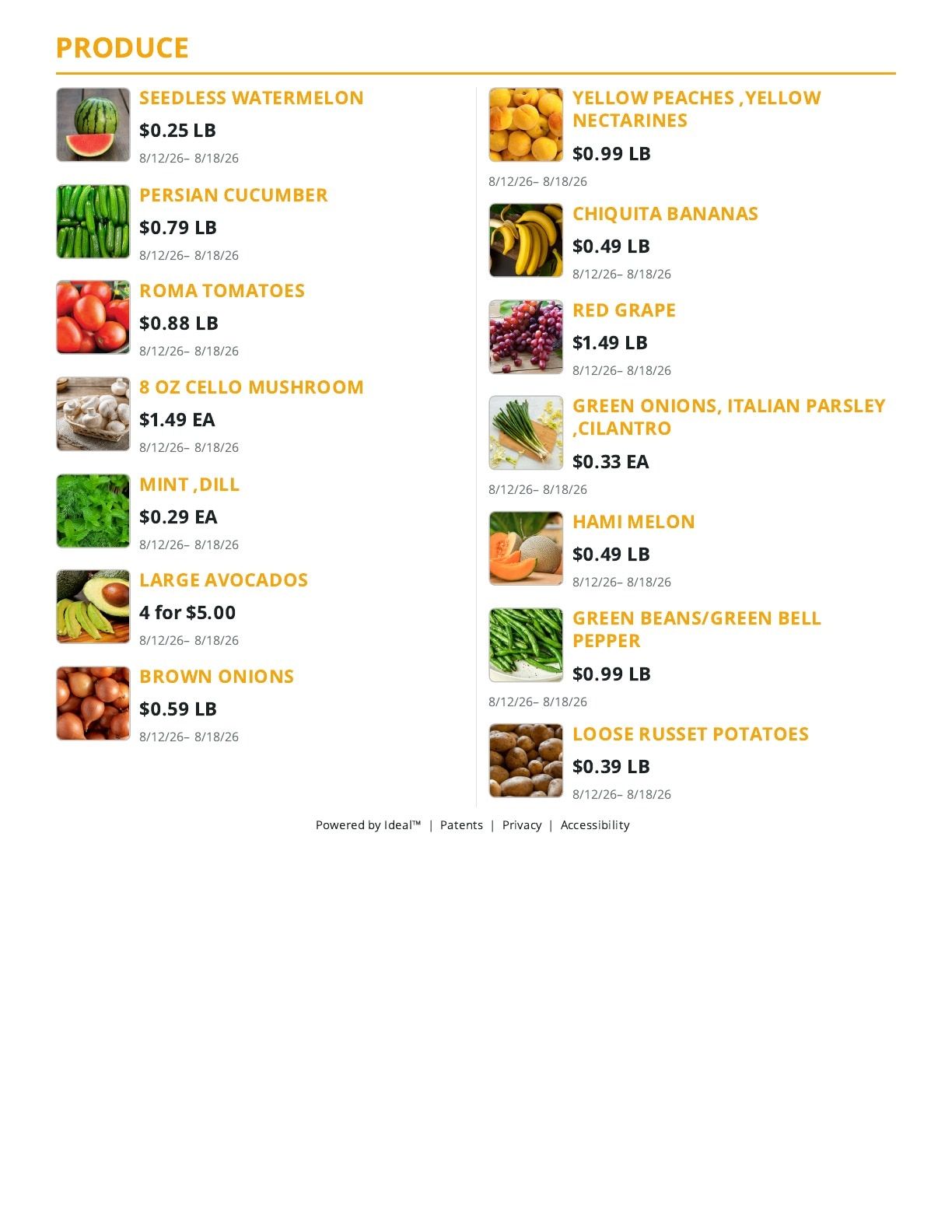 Wholesome Choice Weekly Ad August 12 - 18, 2026